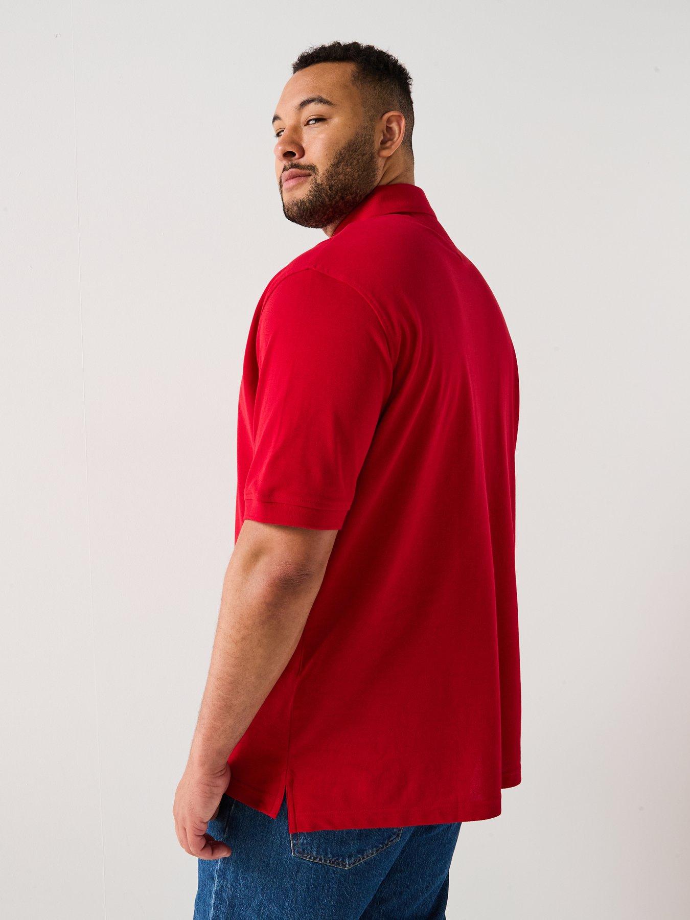 Image 2 of 4 of Tommy Hilfiger Big &amp; Tall 1985 Regular Fit Polo Shirt - Red