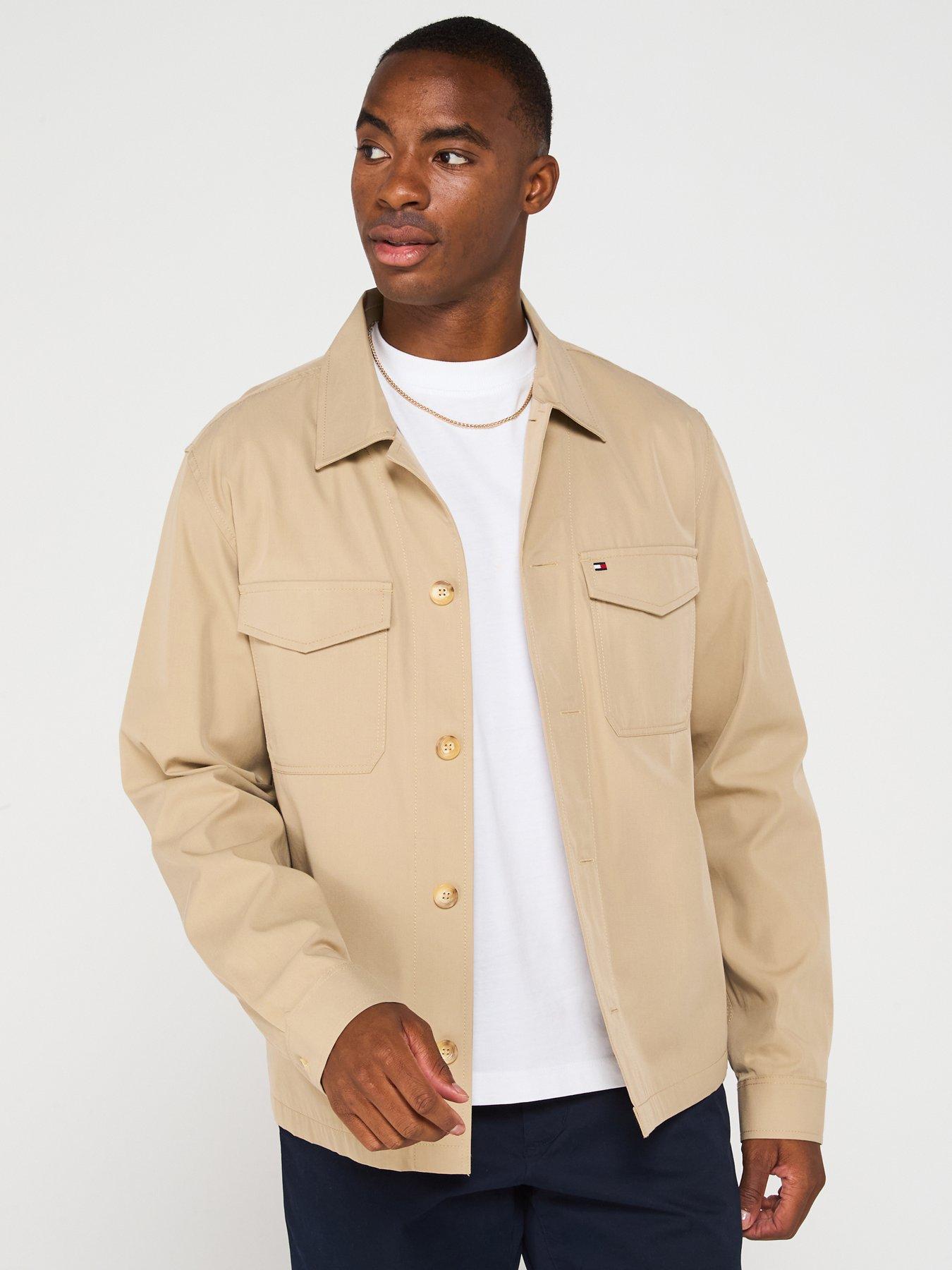 tommy-hilfiger-cotton-nylon-overshirt-natural