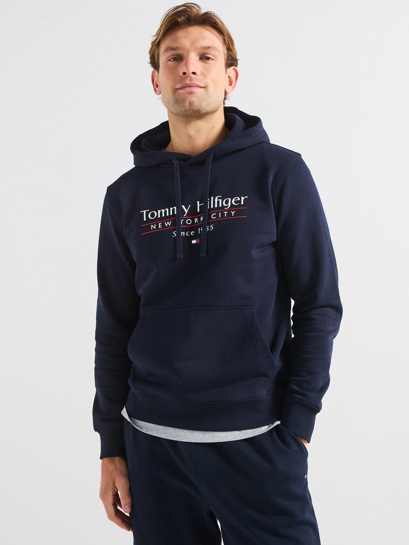 undefined Centre Stack Hoodie - Navy