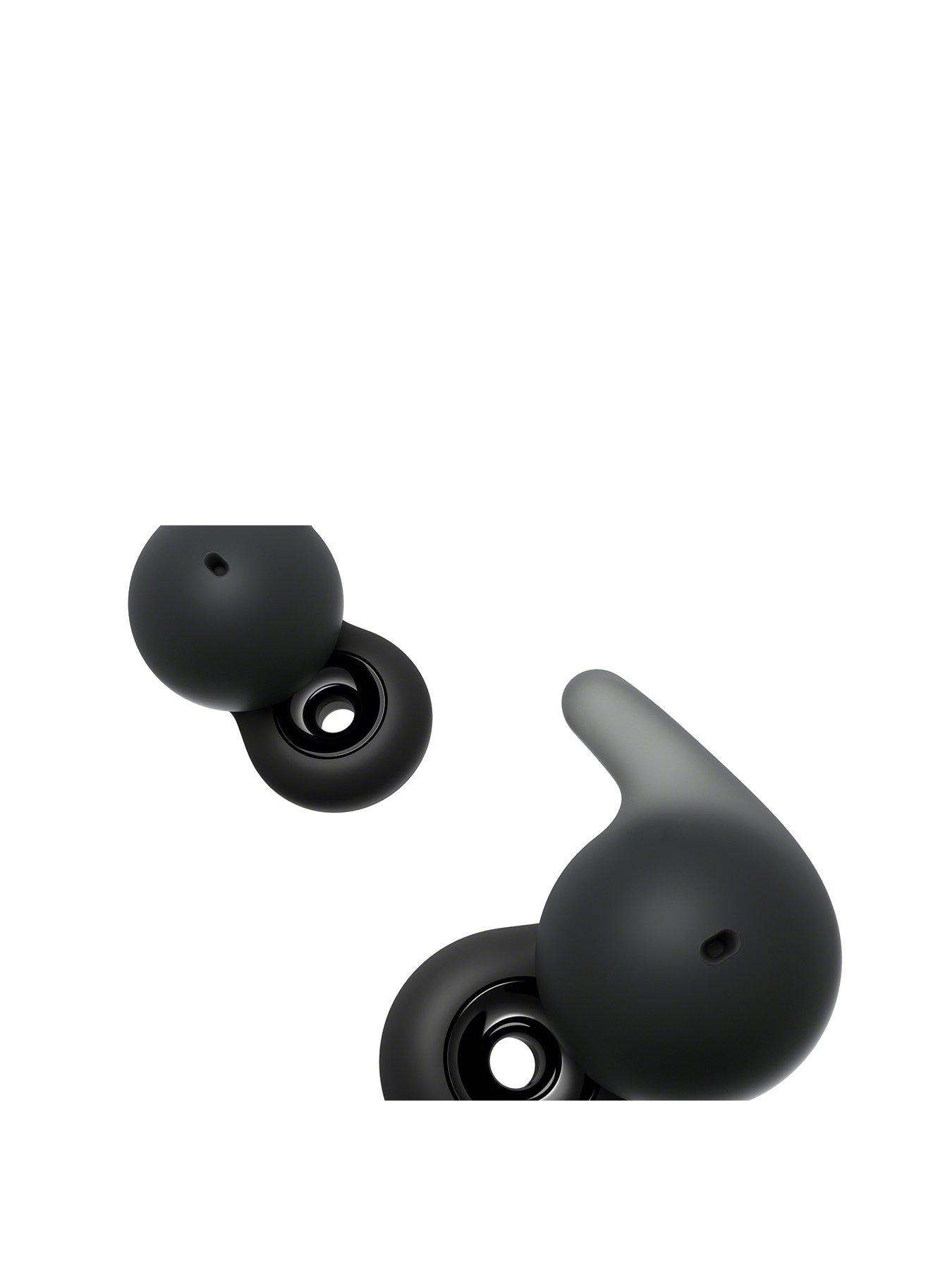 undefined LinkBuds Open - Truly Wireless Bluetooth Open Ear Buds - Transparent Sound - Black