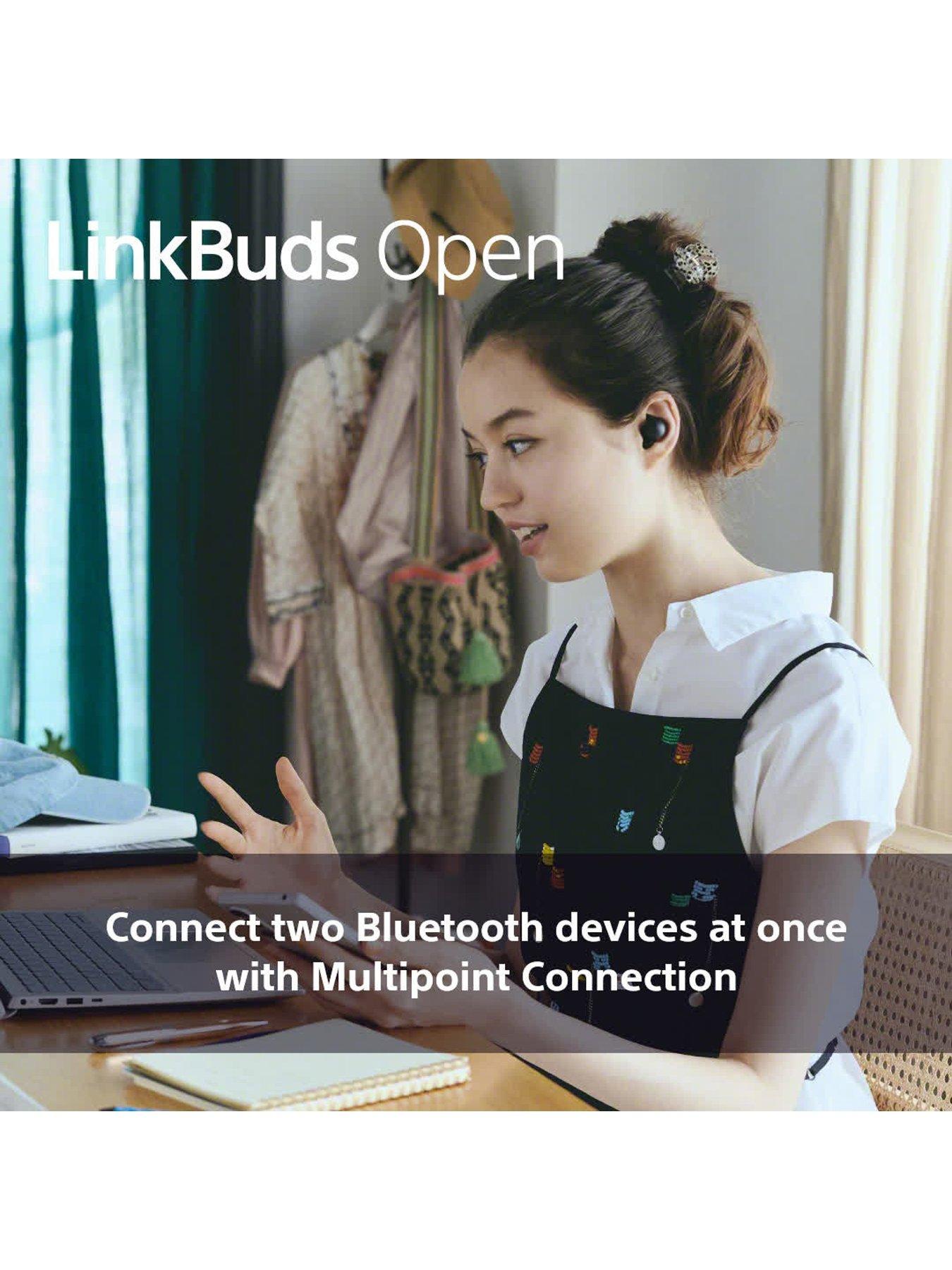  image of sony-linkbuds-open-truly-wireless-bluetooth-open-ear-buds-transparent-sound-black