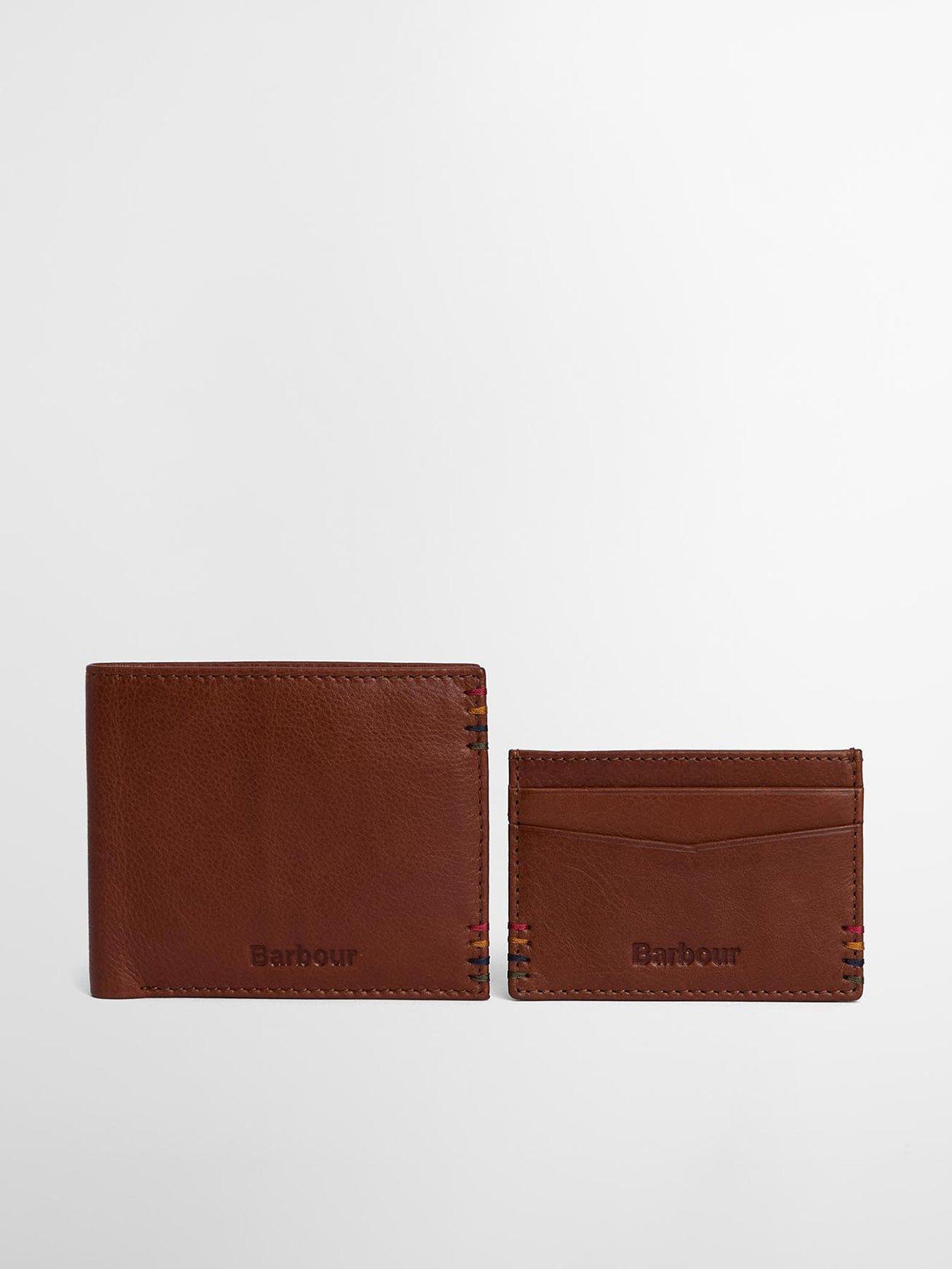 barbour-cairnwell-wallet-amp-cardholder-gift-set-brown
