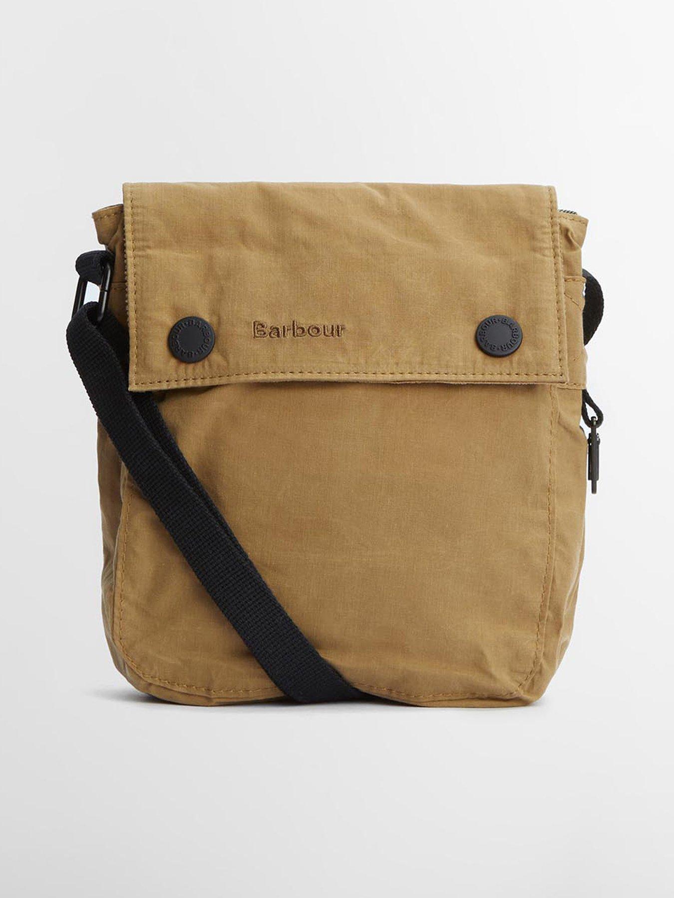  image of barbour-transport-crossbody-bag-light-khaki