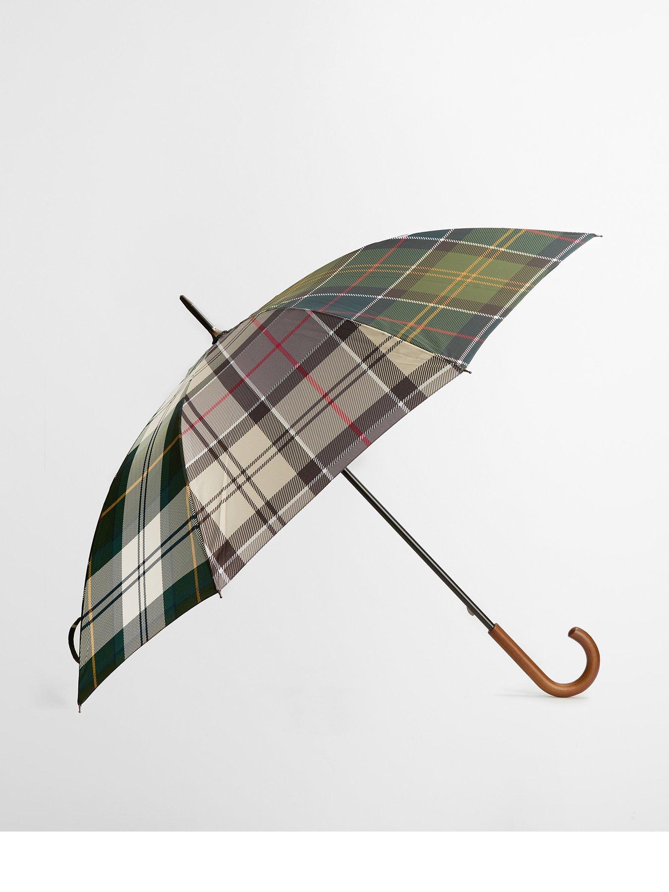  image of barbour-tartan-large-umbrella-multi