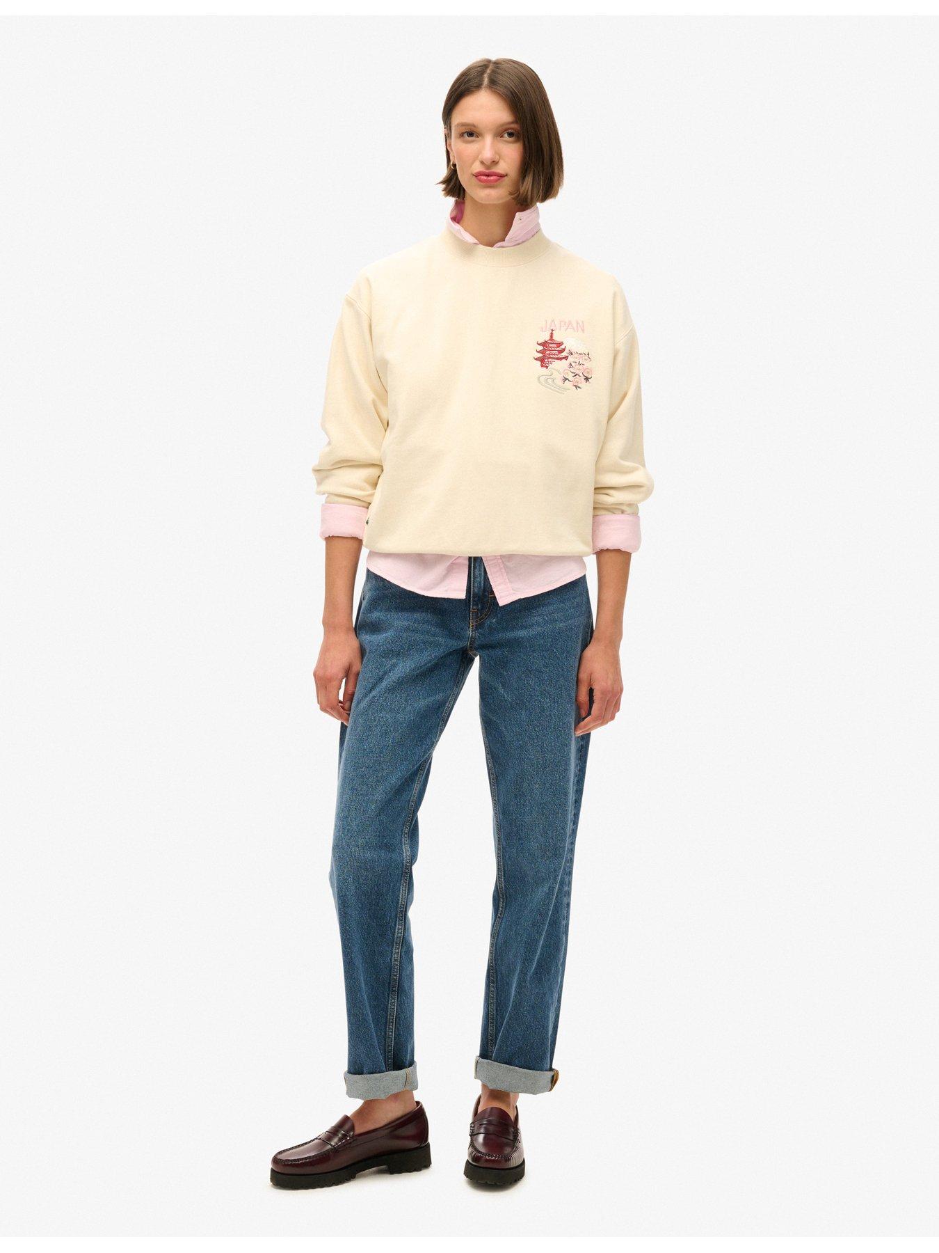 image of superdry-suika-embroidered-sweatshirt-white