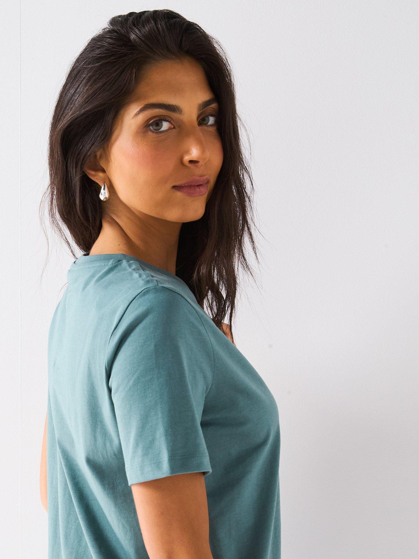  image of everyday-jersey-basic-midaxi-dress-green
