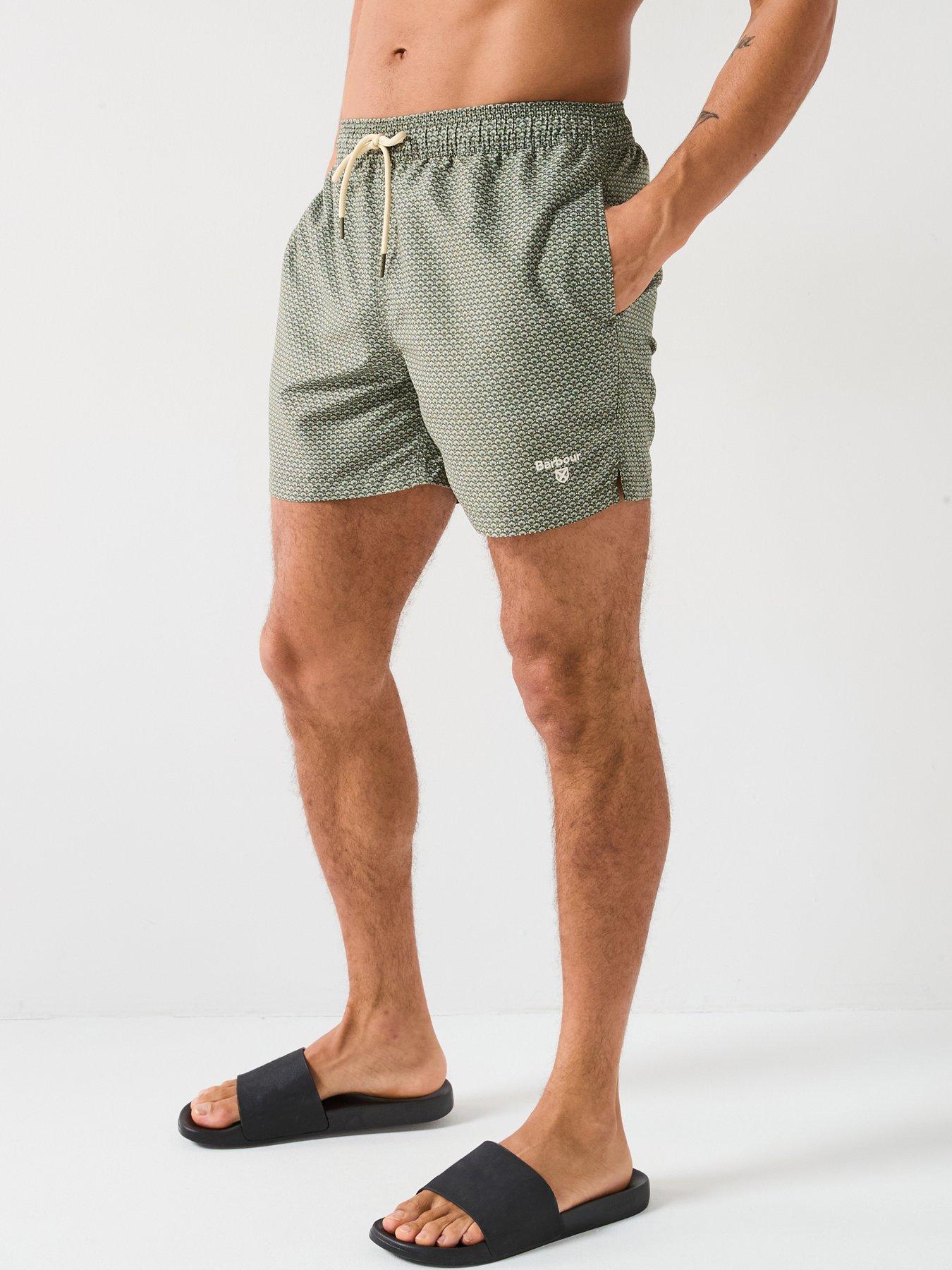 barbour-shell-swim-short-dark-green