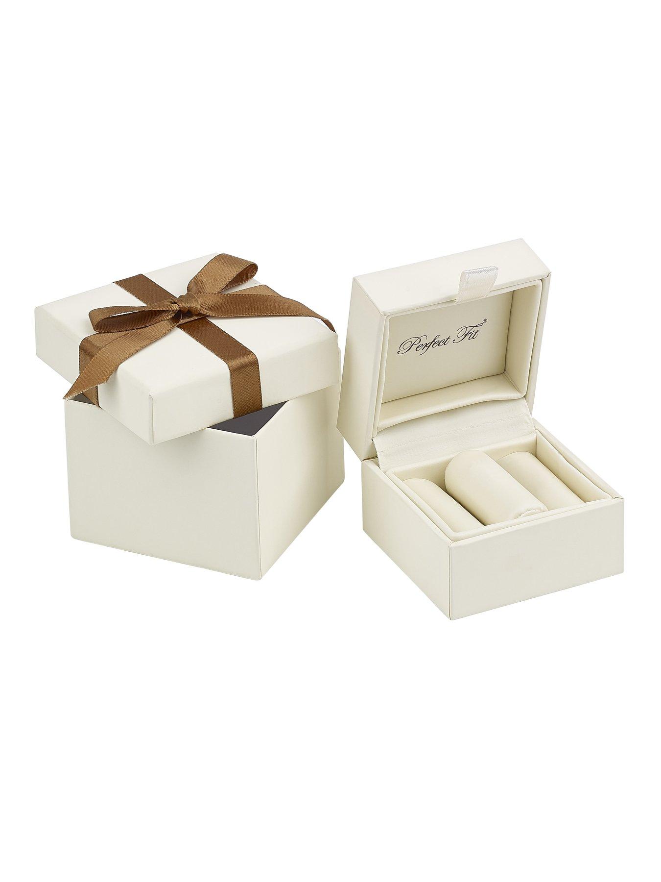  image of h-samuel-perfect-fit-diamond-engagement-and-wedding-ring-set-9ct-yellow-gold-033ct-diamond-cushion-cluster-bridal-set