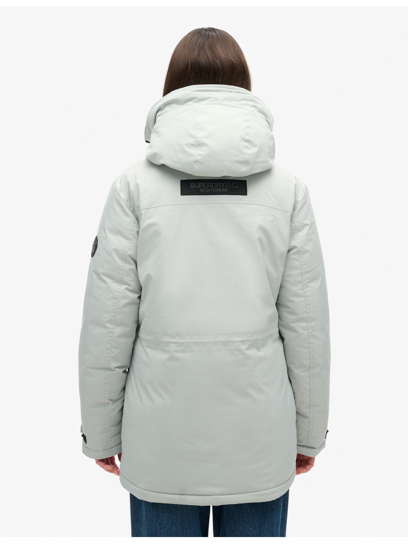 Image 2 of 5 of Superdry City Padded Parka Jacket - Grey