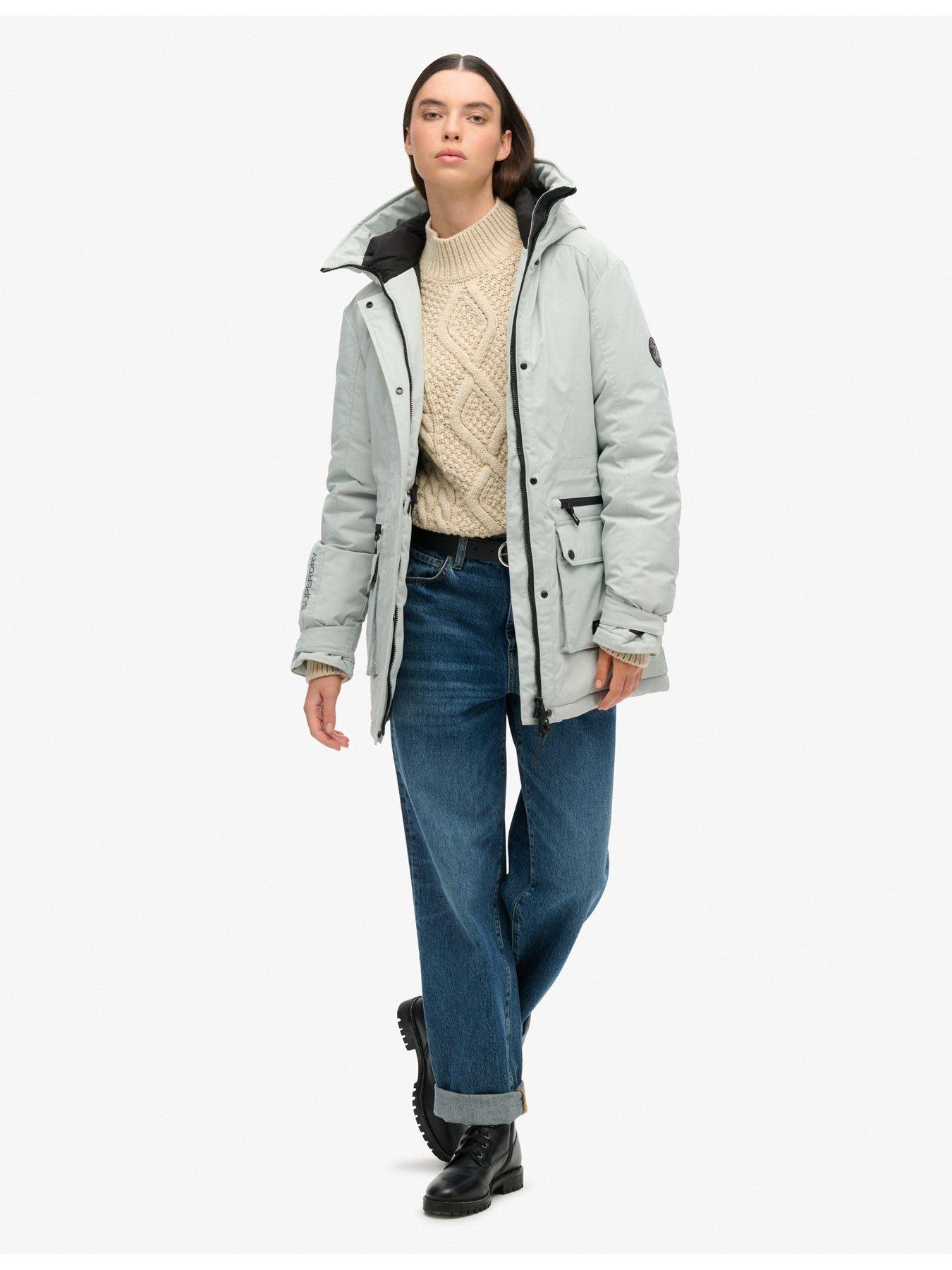 Image 3 of 5 of Superdry City Padded Parka Jacket - Grey