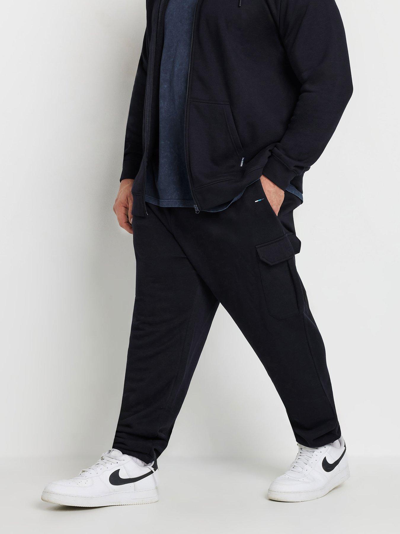 image of badrhino-2-pack-cargo-joggers-blue