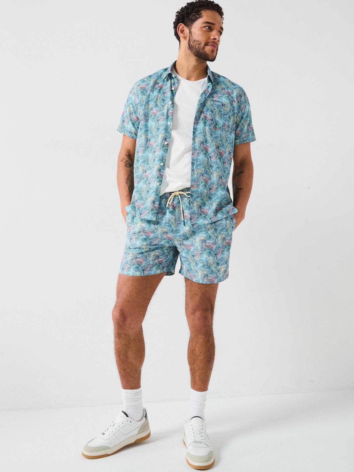  image of barbour-devon-swim-short-dark-blue