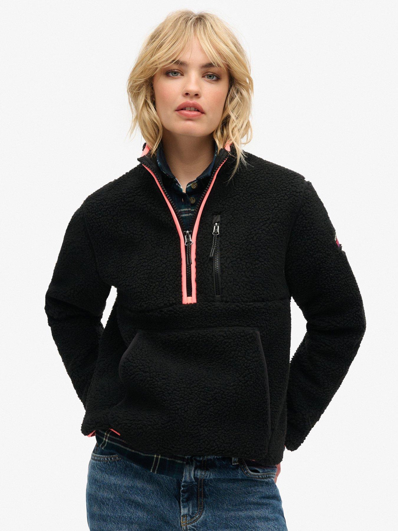 undefined Outdoor Half Zip Fleece - Black