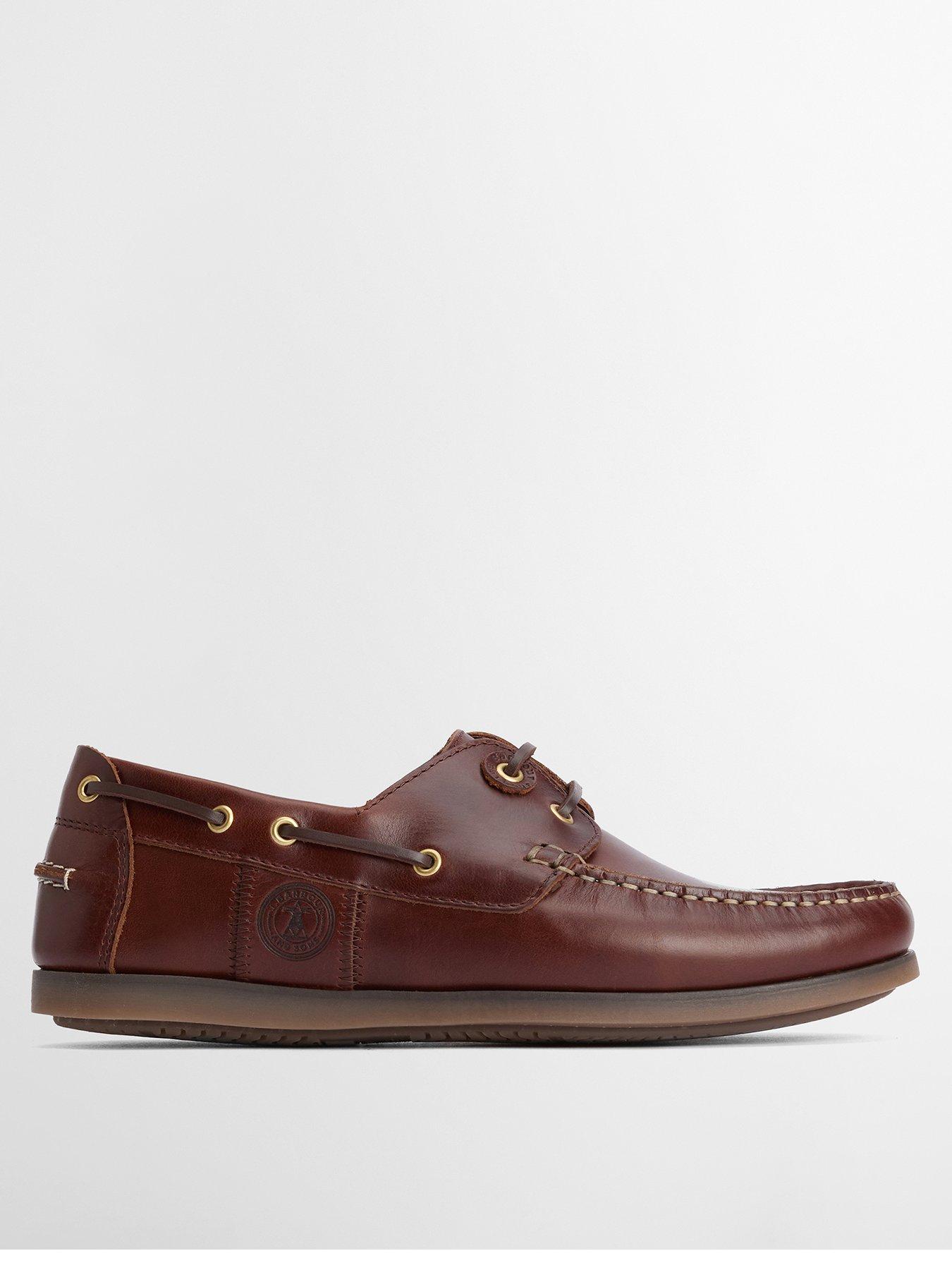 barbour-wake-boat-shoe-brown