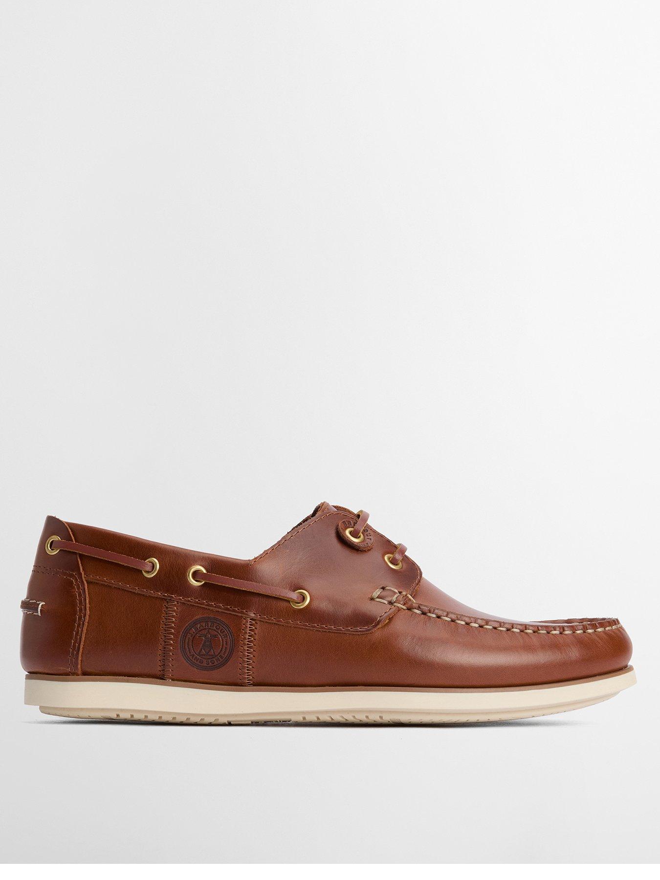barbour-wake-boat-shoe-brown