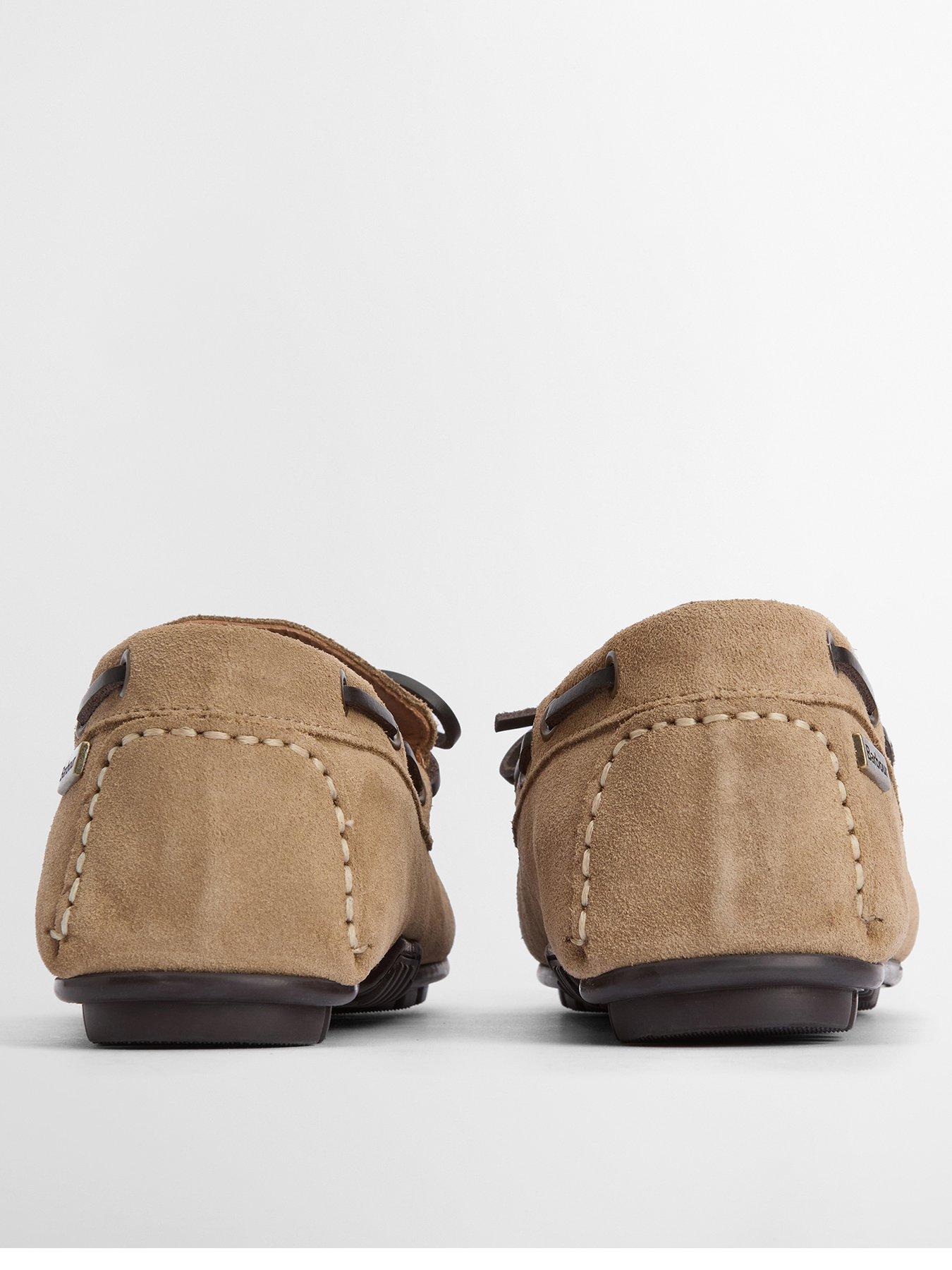  image of barbour-courage-suede-driving-shoe-light-beige