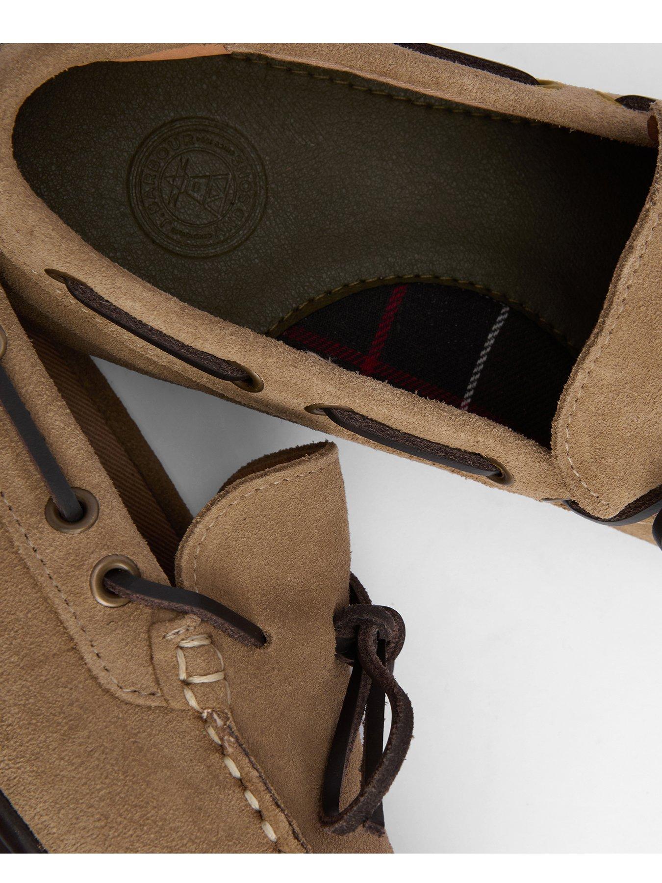  image of barbour-courage-suede-driving-shoe-light-beige
