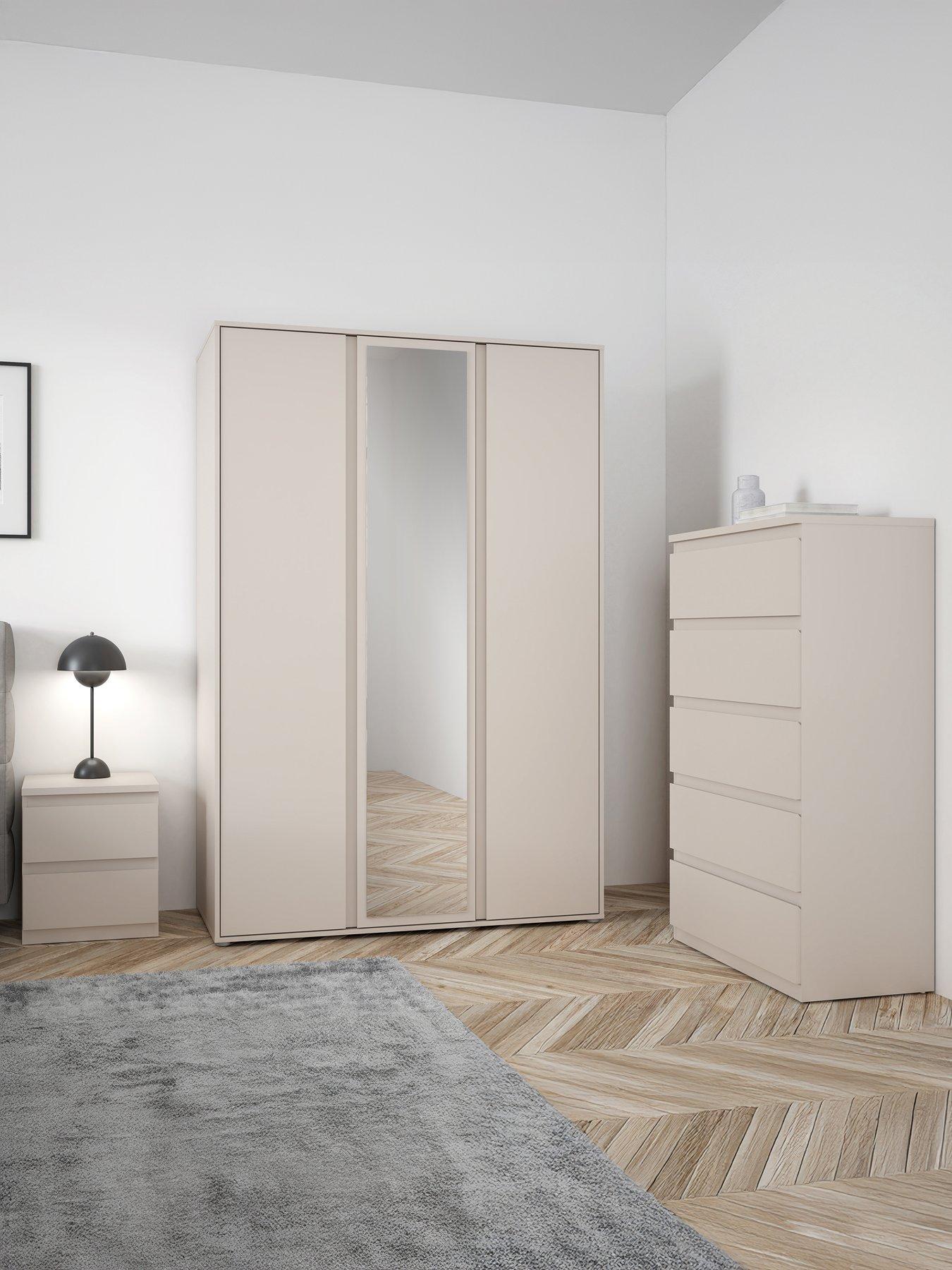 very-home-lisson-3-piece-bedroom-furniture-set-3-door-mirrored-wardrobe-5-drawer-chest-and-2-drawer-bedside-table-oatmeal-fscreg-certified