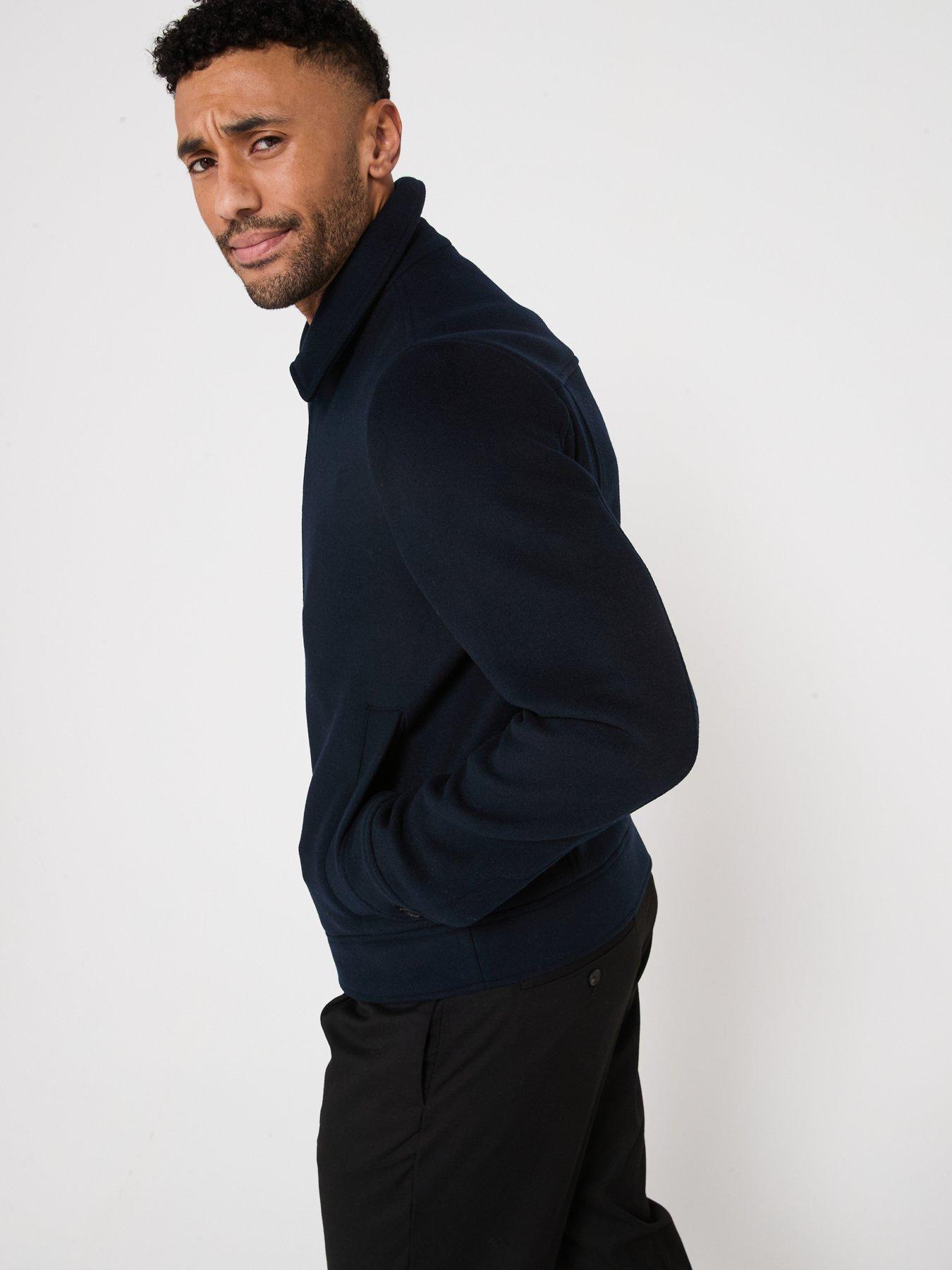 Selected Homme Filip Harrington Jacket - Black | Littlewoods