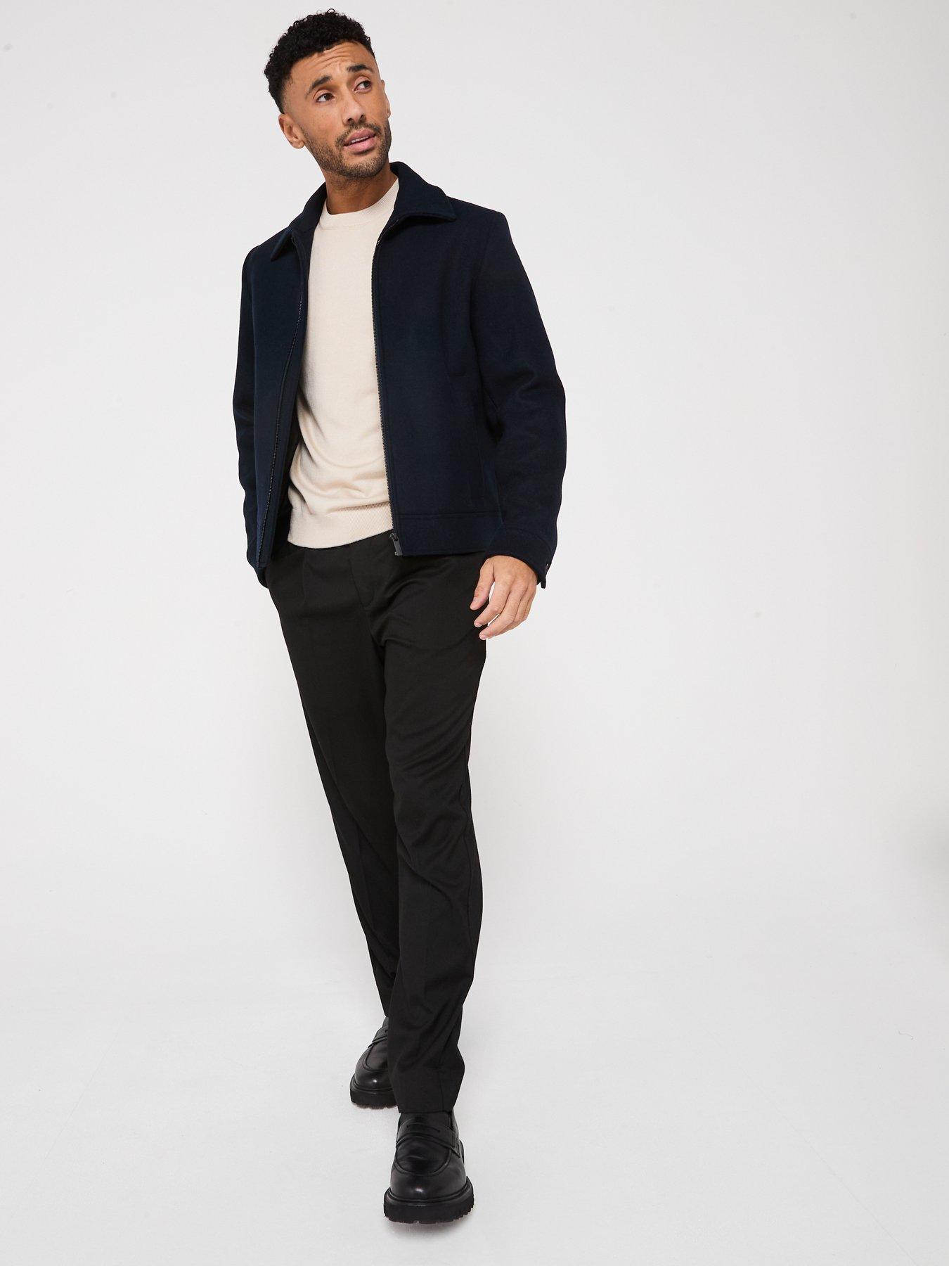 Selected Homme Filip Harrington Jacket - Black | Littlewoods