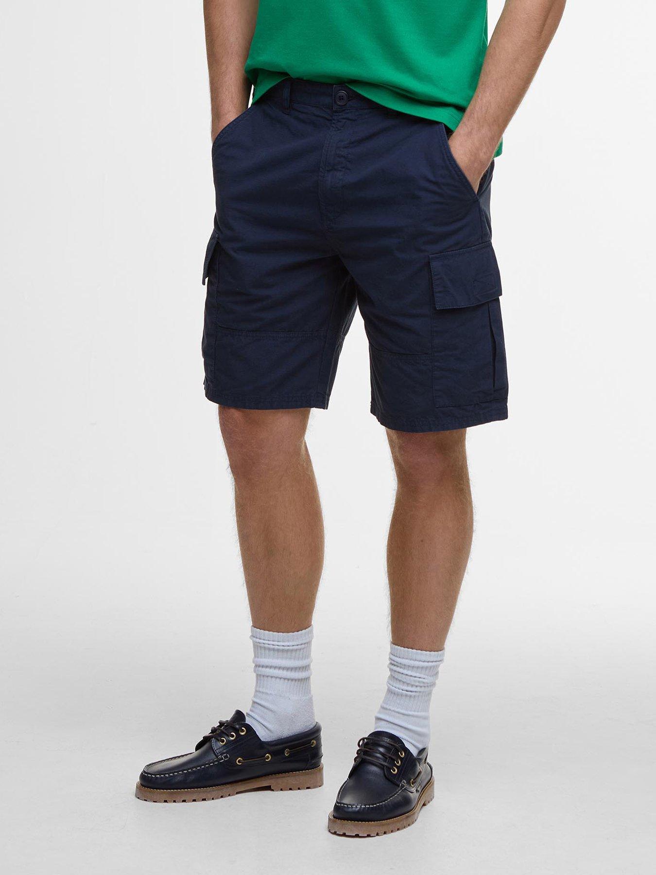 Barbour Ripstop Cargo Shorts - Navy