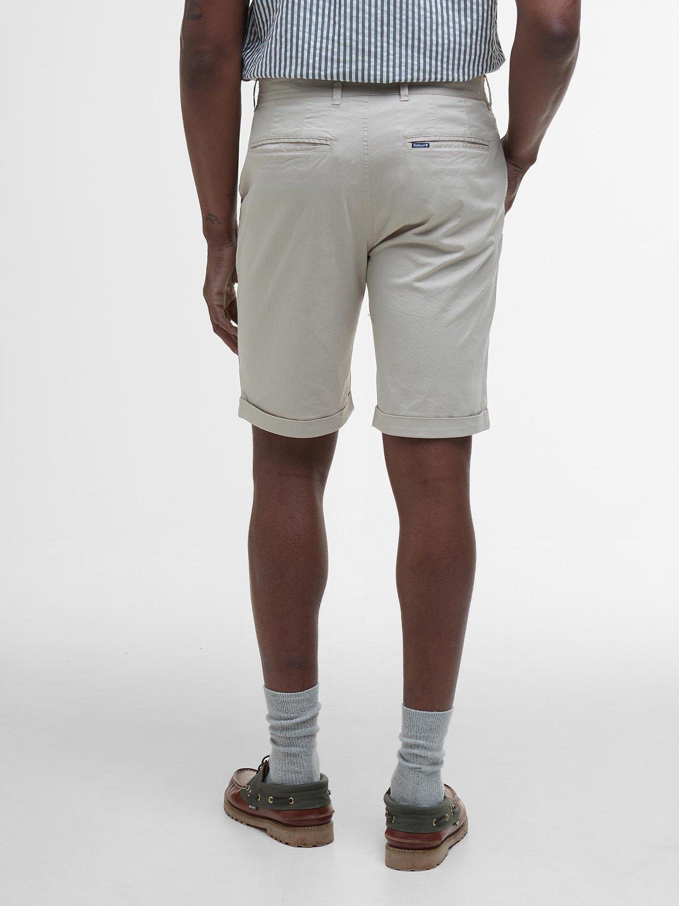 stillFront image of barbour-smart-chino-shorts-light-brown