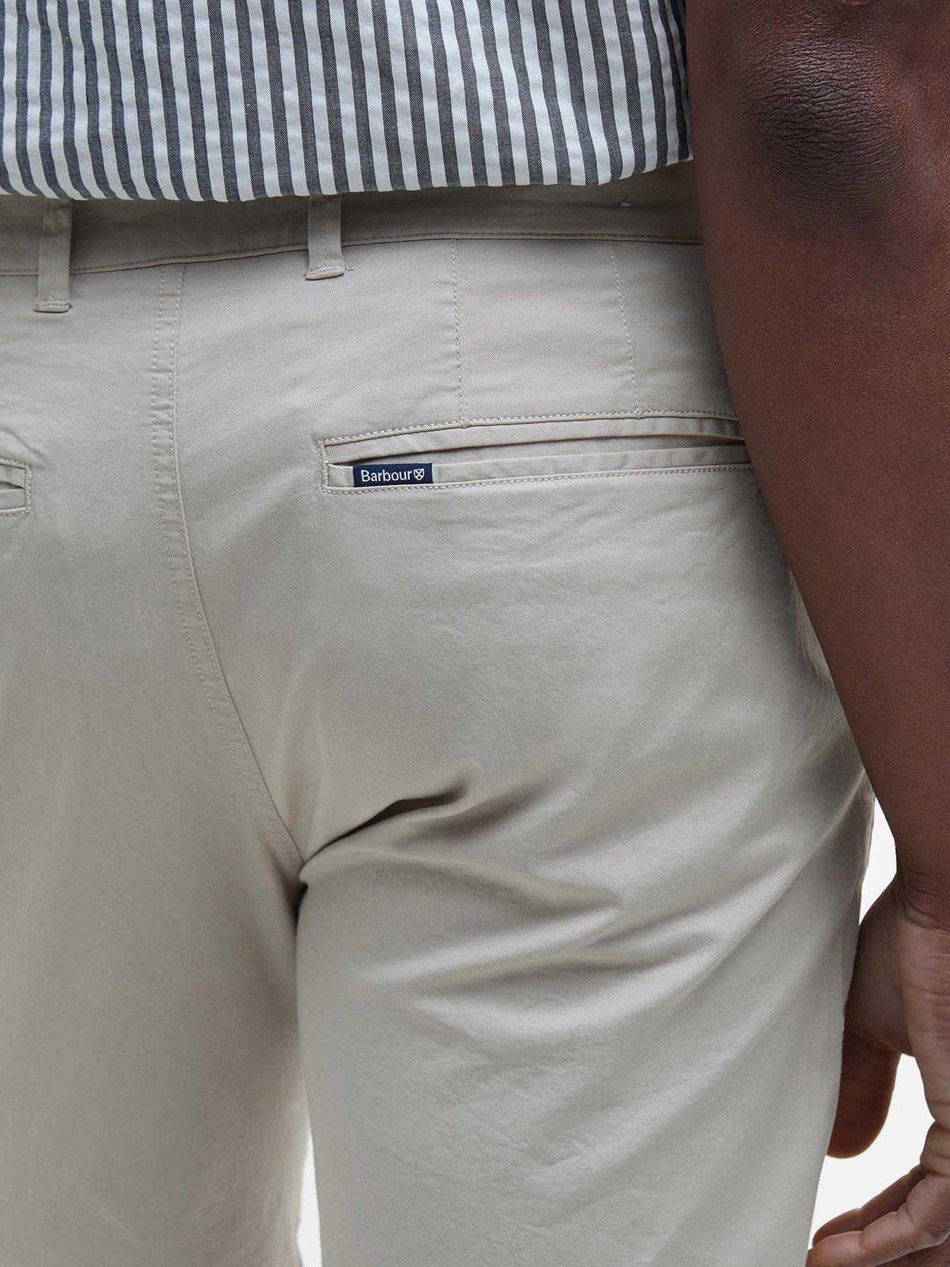  image of barbour-smart-chino-shorts-light-brown