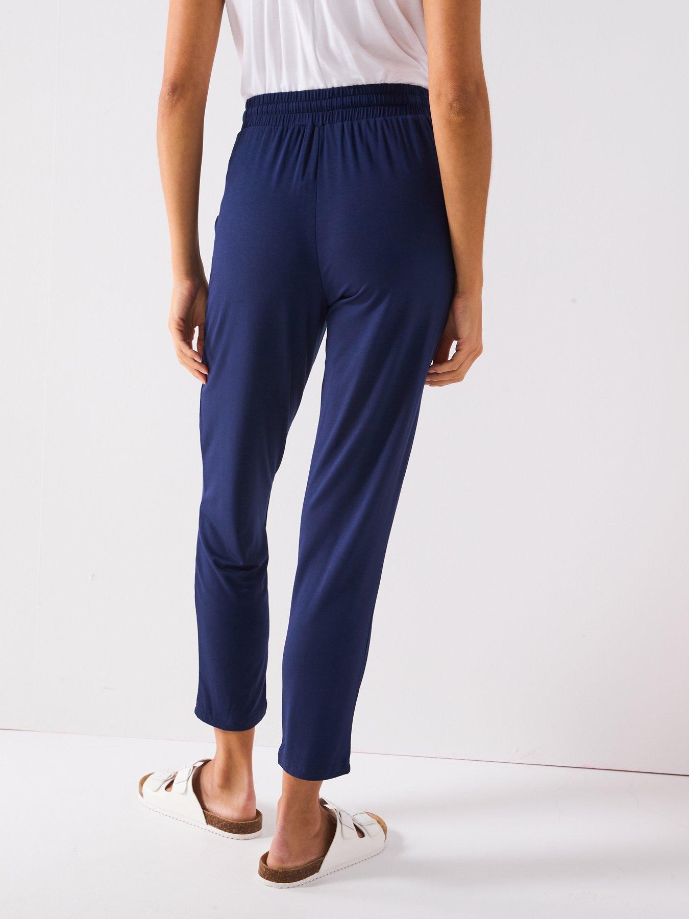 Image 2 of 6 of Everyday Tapered Leg Trouser - Navy