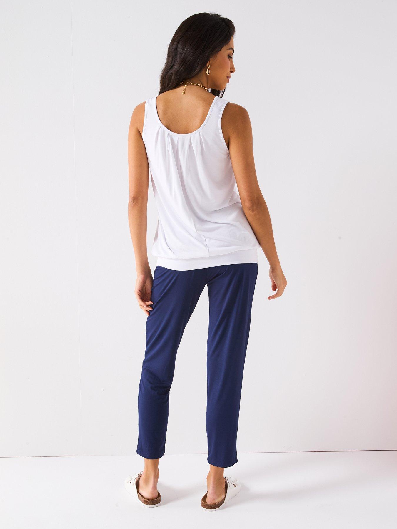 Image 5 of 6 of Everyday Tapered Leg Trouser - Navy