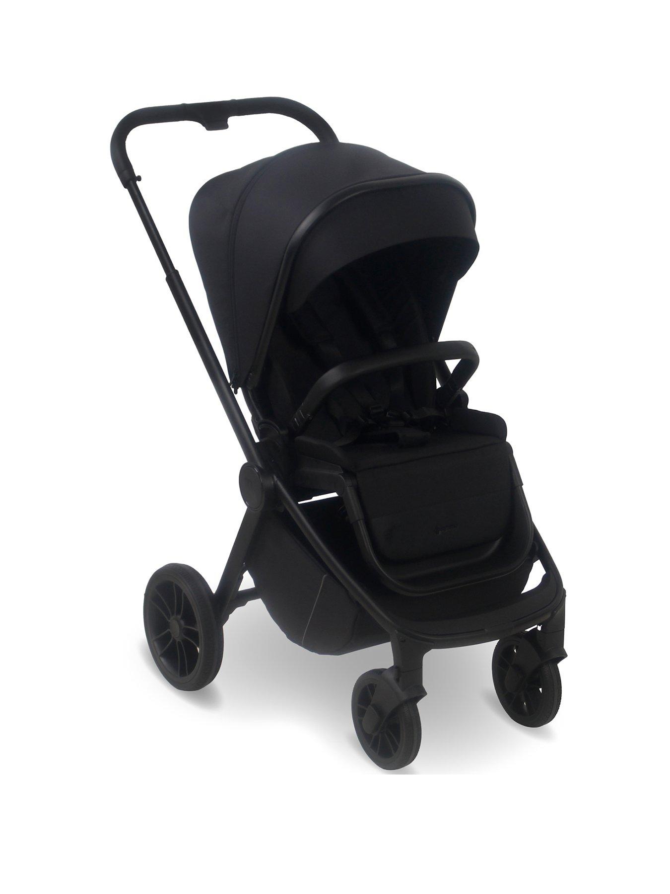  image of my-babiie-mb450-3-in-1-travel-system-black