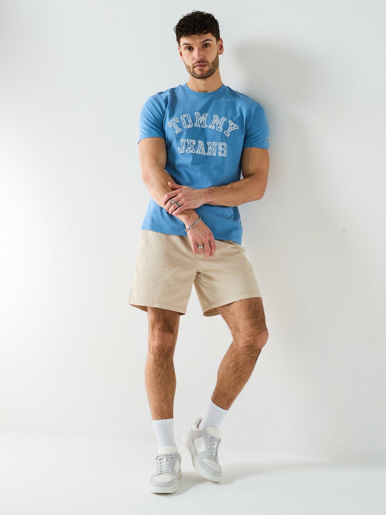  image of tommy-jeans-paisley-varsity-logo-t-shirt-light-blue