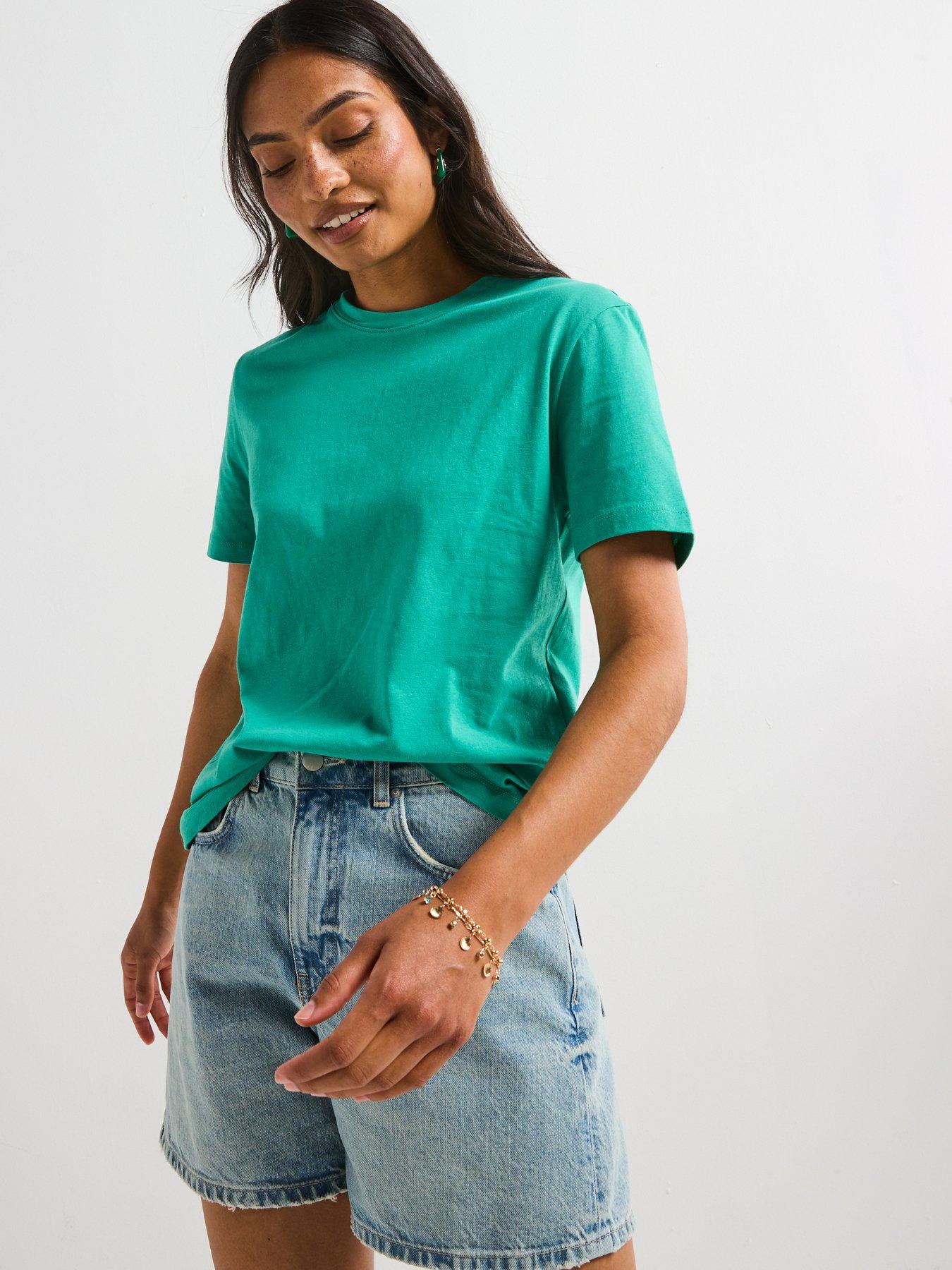 undefined The Essential Crew Neck T-Shirt - Green