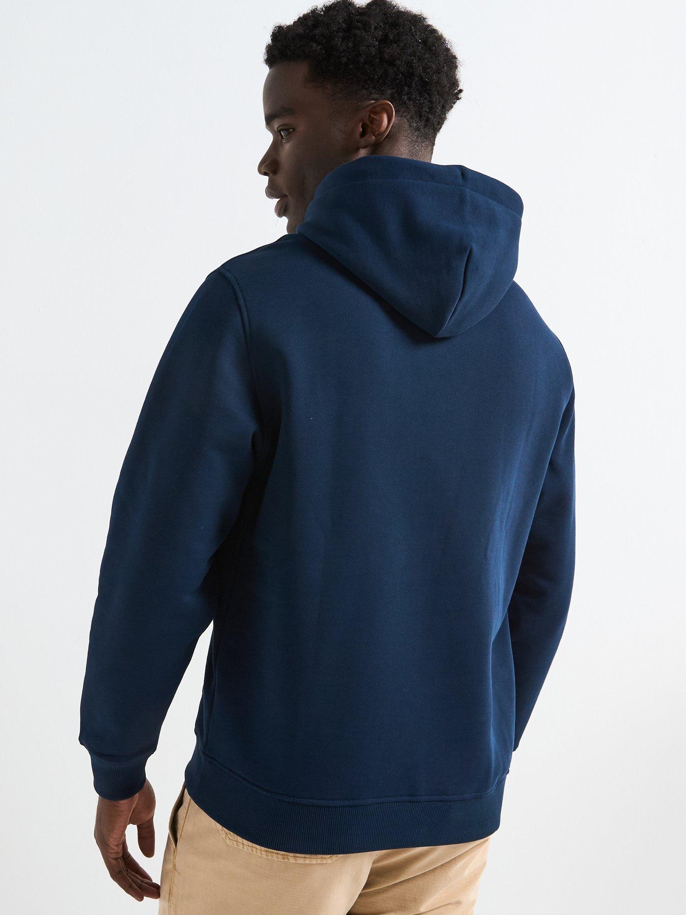  image of tommy-jeans-regular-fit-left-chest-badge-hoodie-navy