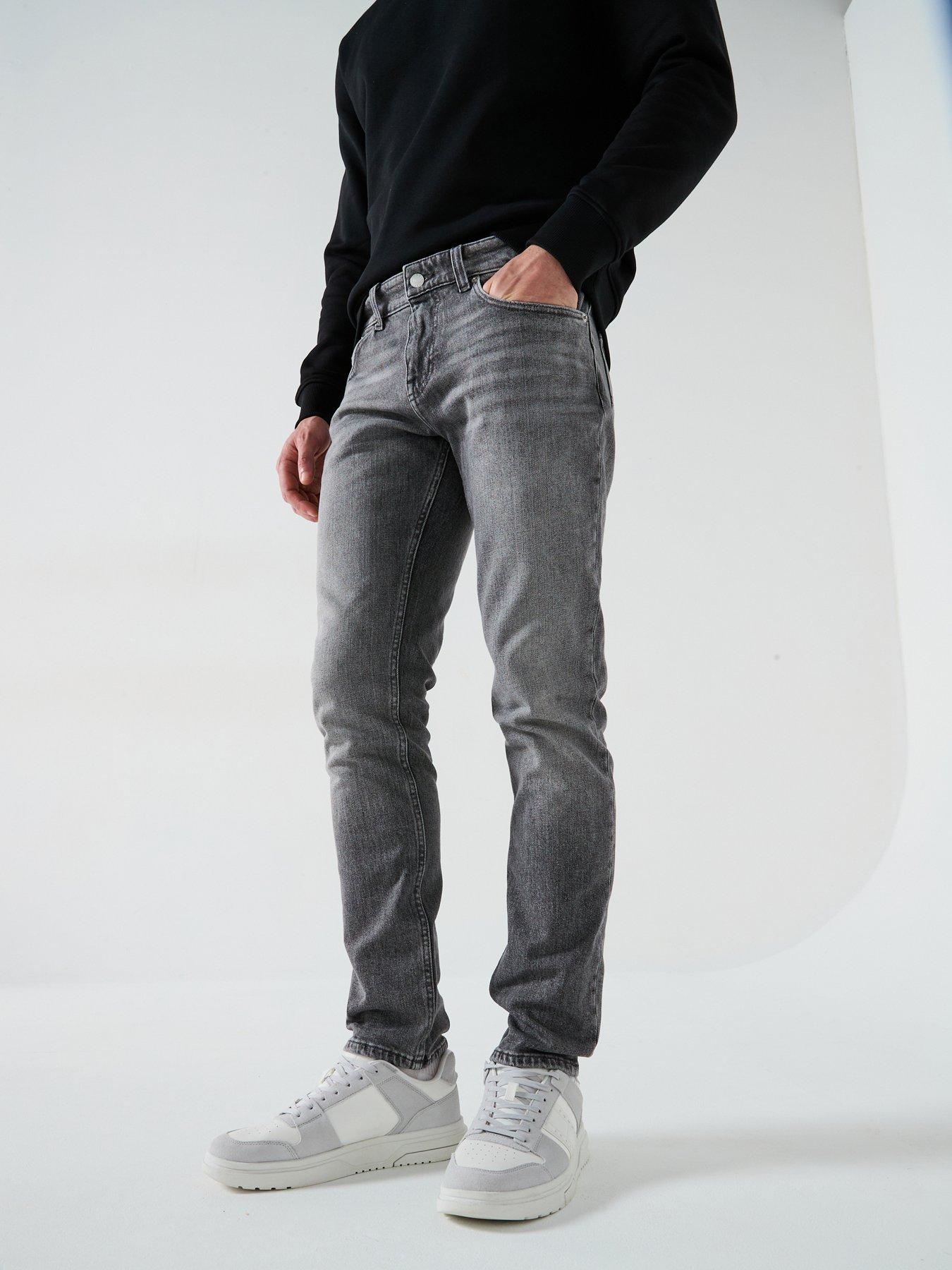undefined Scanton Slim Fit Stretch Jeans - Black