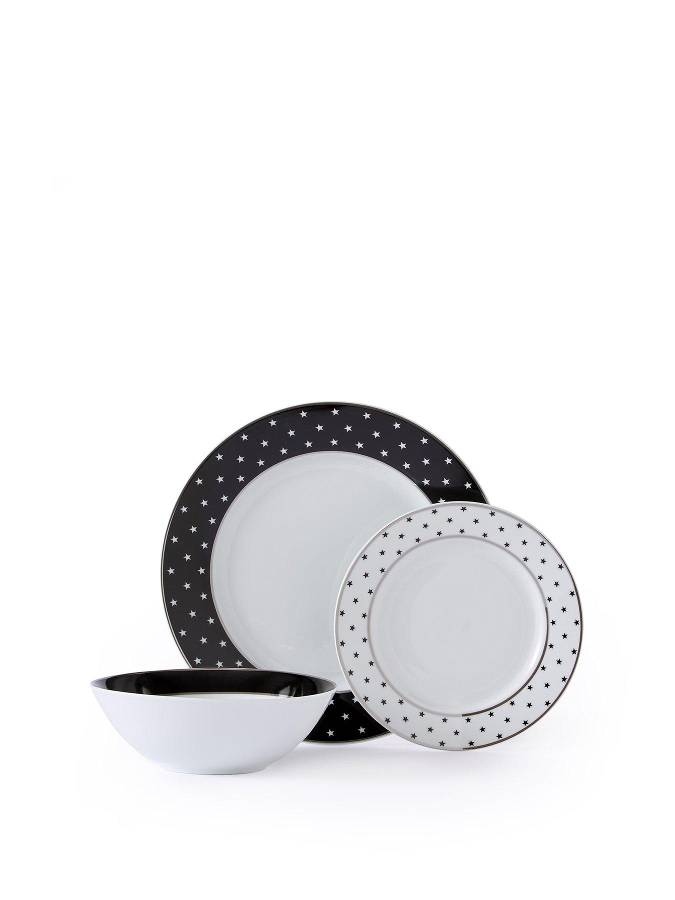 stillFront image of waterside-white-amp-black-star-12-piece-dinner-set
