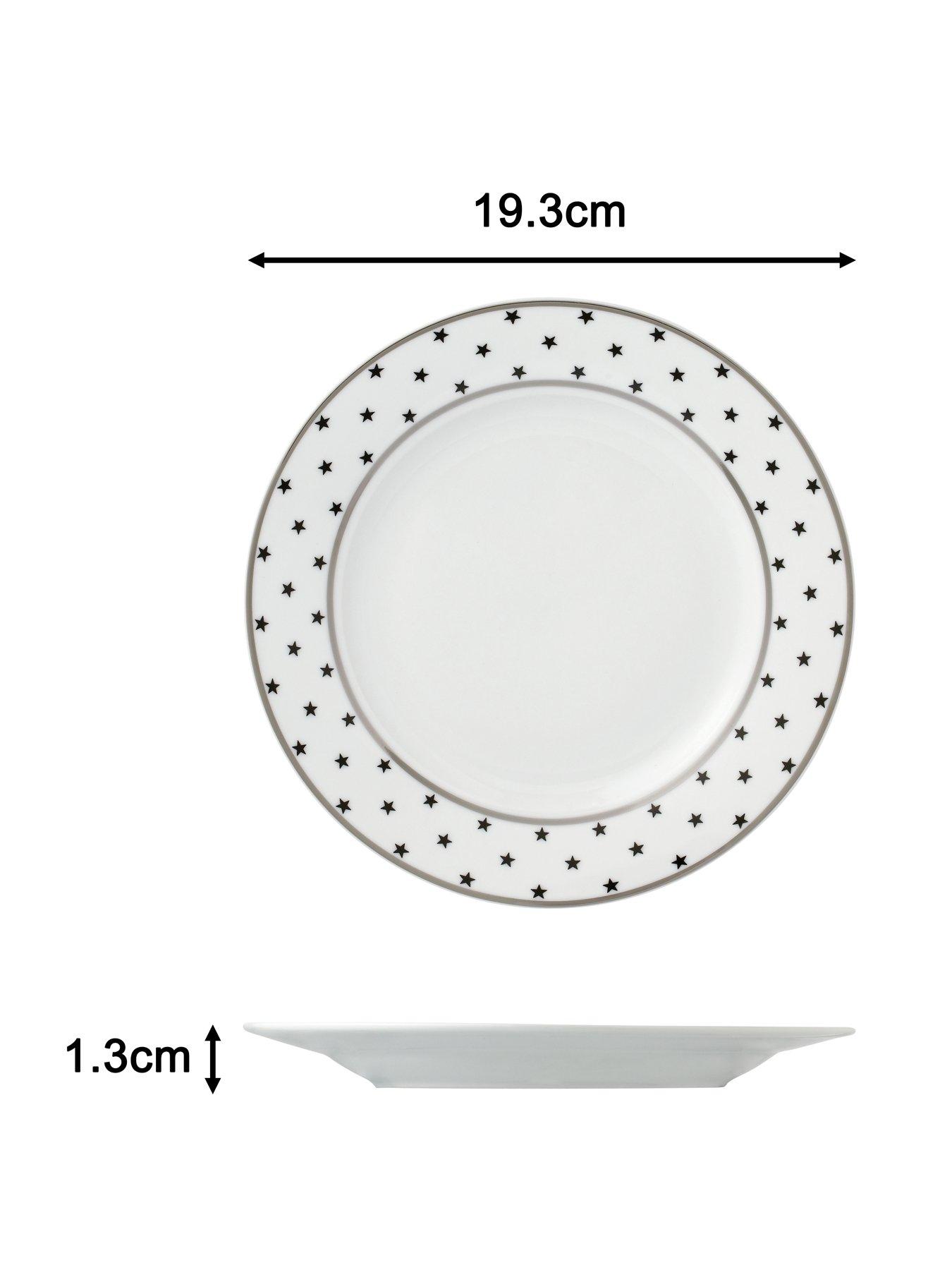  image of waterside-white-black-star-12-piece-dinner-set