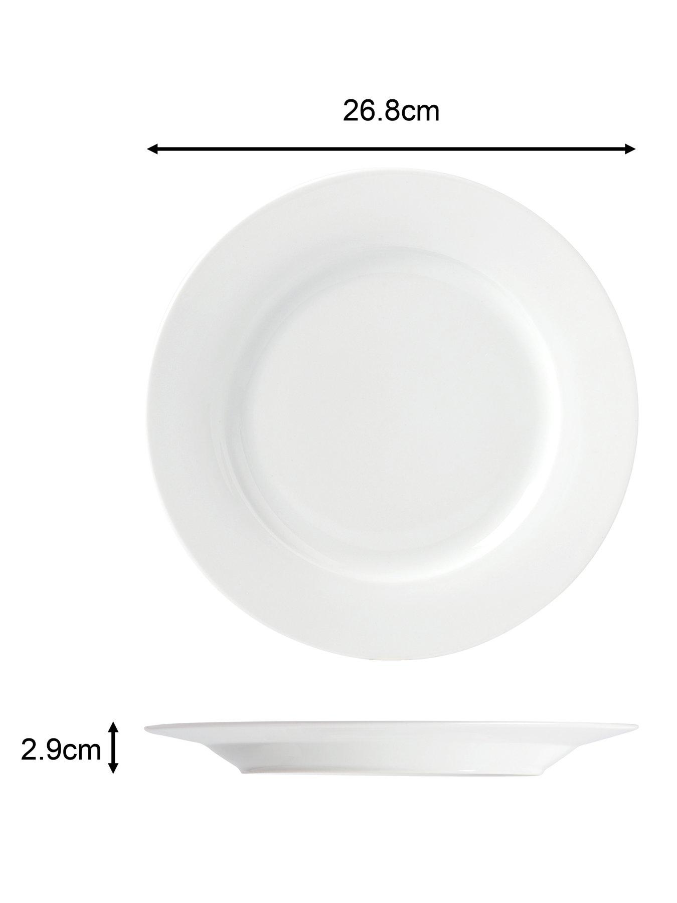  image of waterside-white-rimmed-20-piece-dinner-set
