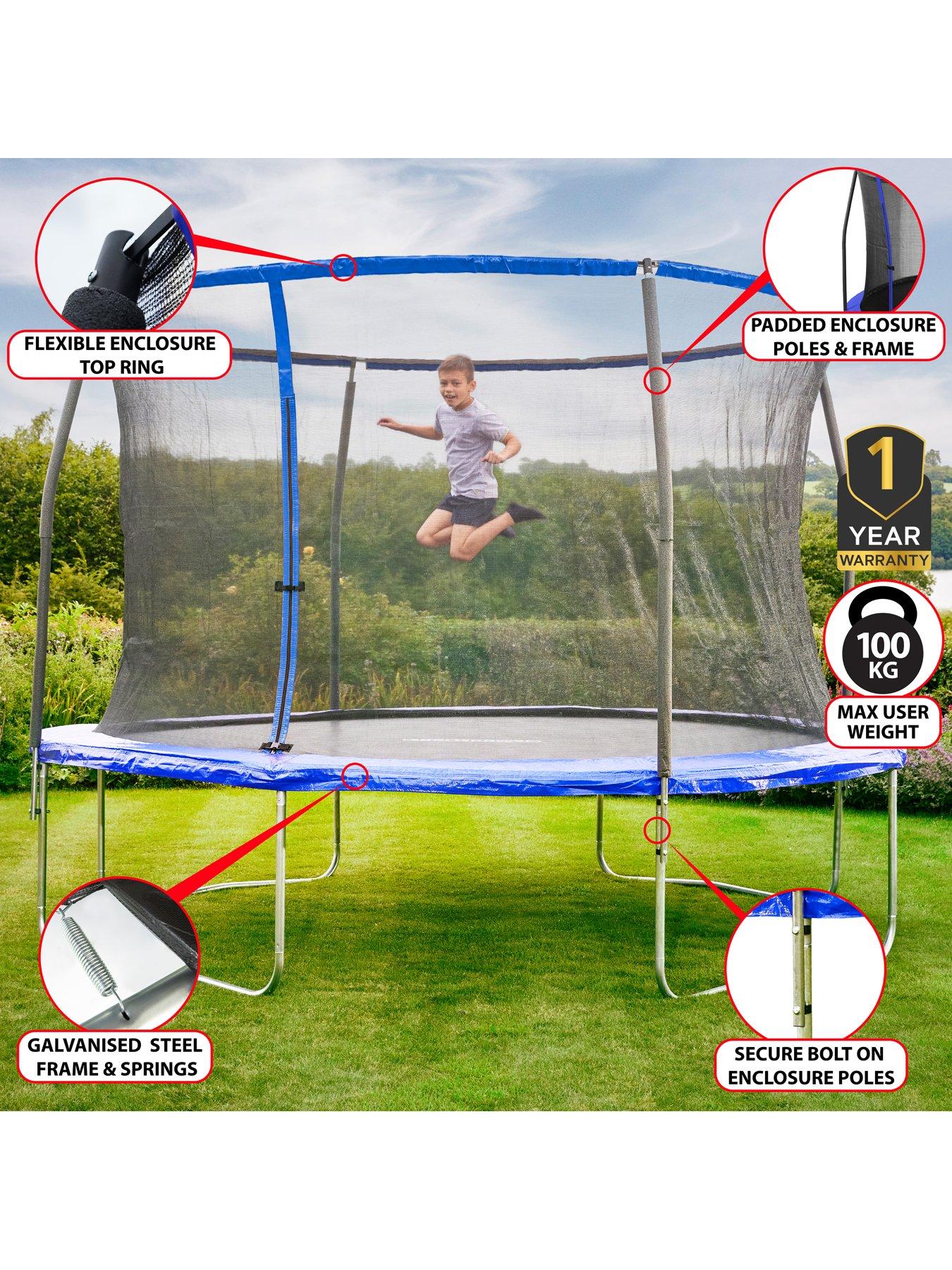 Image 2 of 5 of Sportspower 12ft Enclosure Trampoline