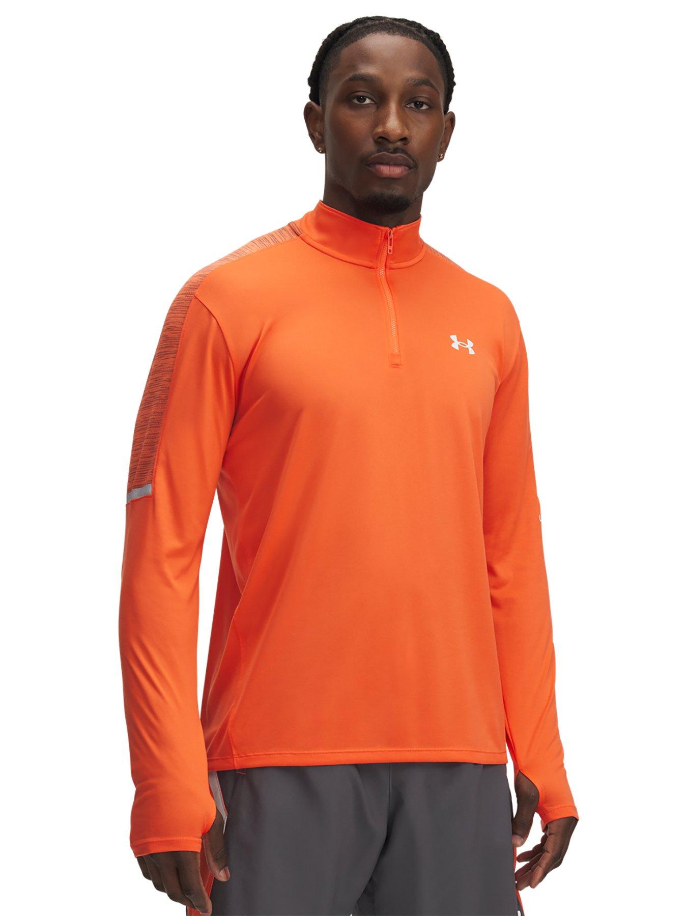 under-armour-mens-training-tech-utility-14-zip-top-red