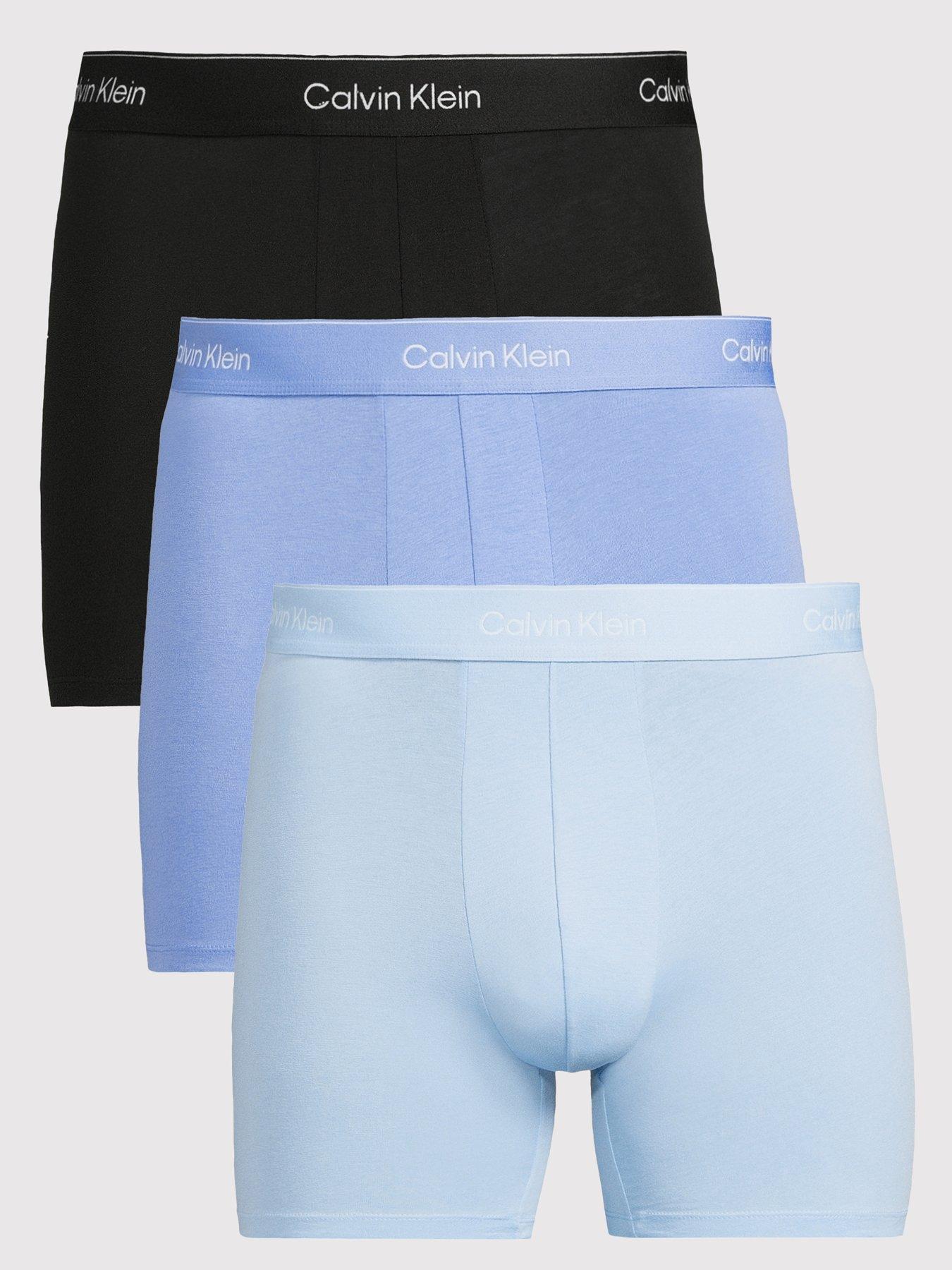 Calvin Klein 3 Pack of Icon Cotton Stretch Boxer Briefs - Multi