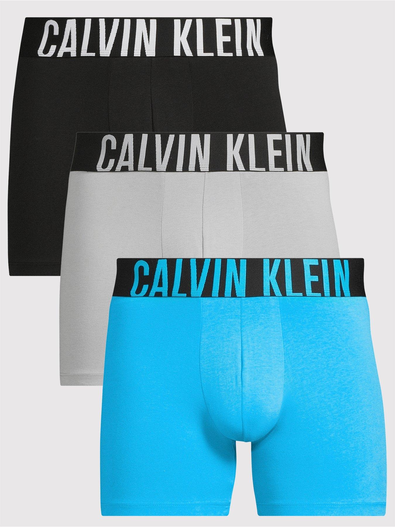 Image 1 of 3 of Calvin Klein 3 Pack Boxer Briefs - Assorted