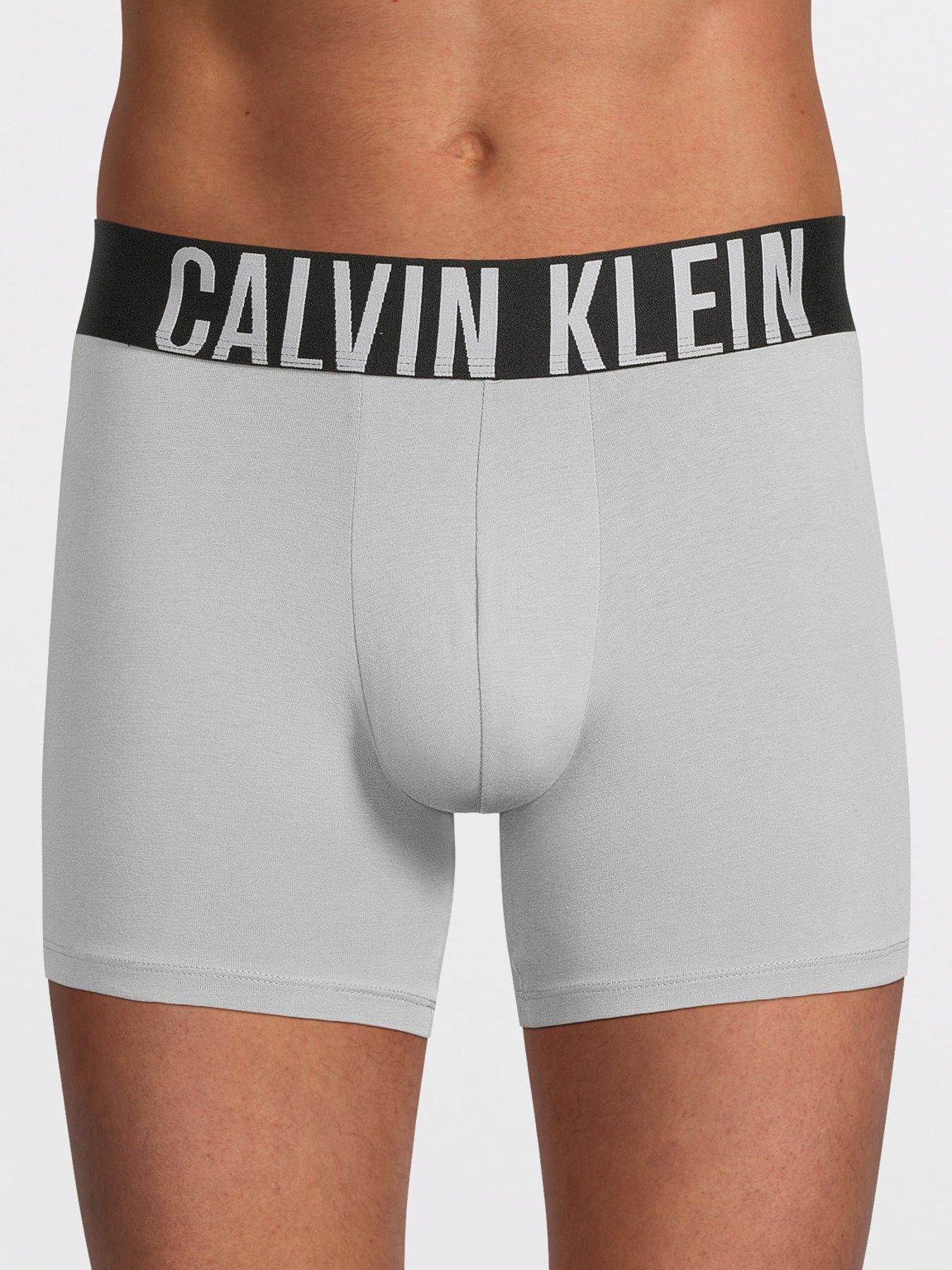 Image 2 of 3 of Calvin Klein 3 Pack Boxer Briefs - Assorted
