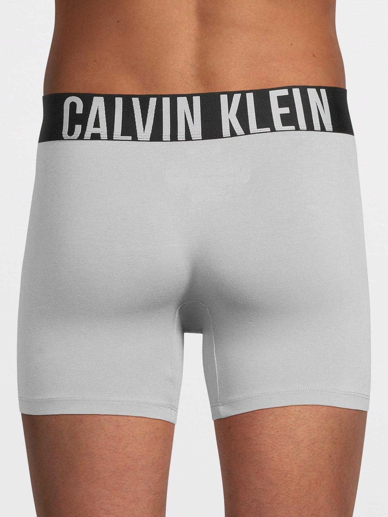 Image 3 of 3 of Calvin Klein 3 Pack Boxer Briefs - Assorted