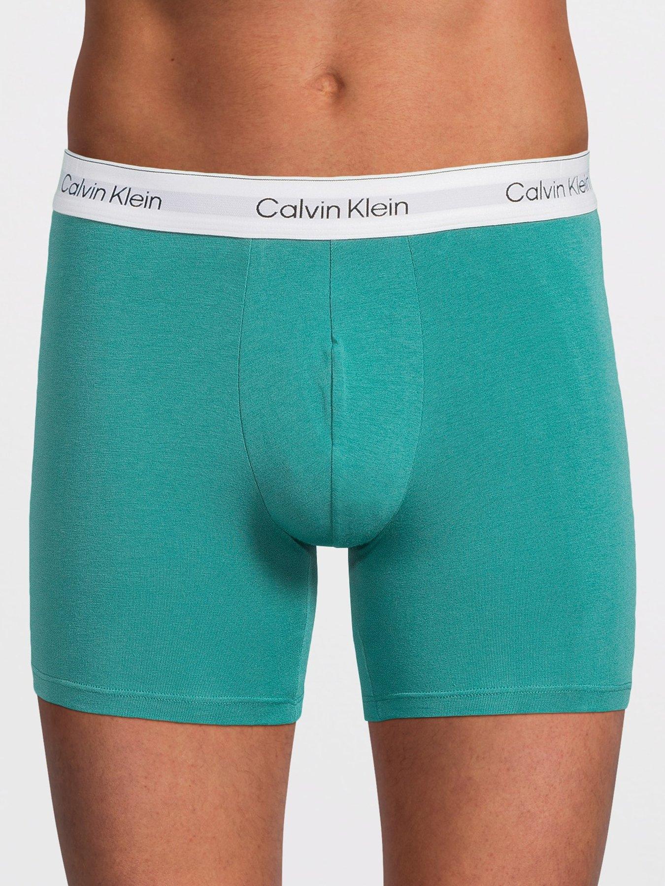Image 2 of 3 of Calvin Klein 5 Pack Boxer Briefs - Assorted