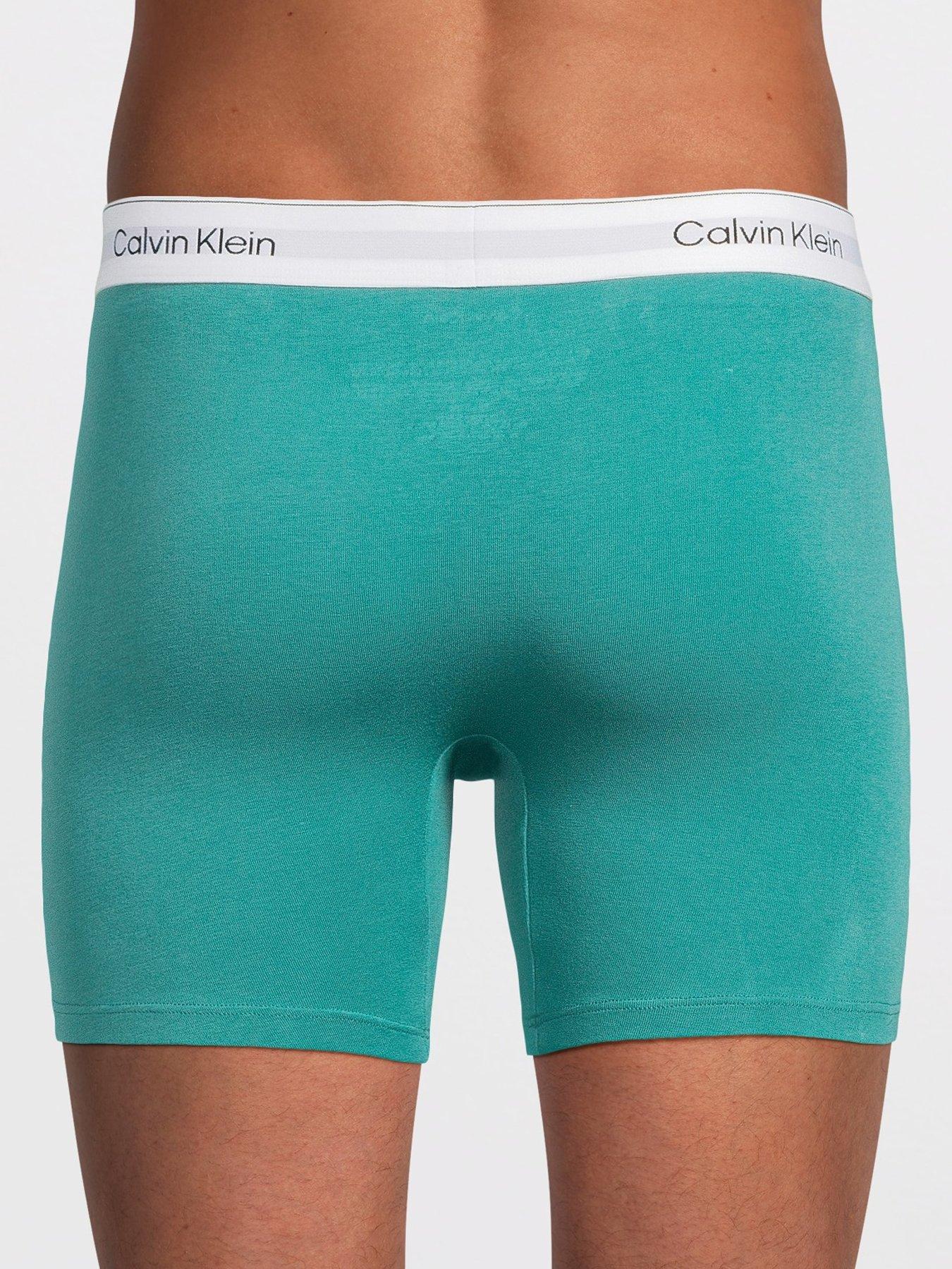Image 3 of 3 of Calvin Klein 5 Pack Boxer Briefs - Assorted