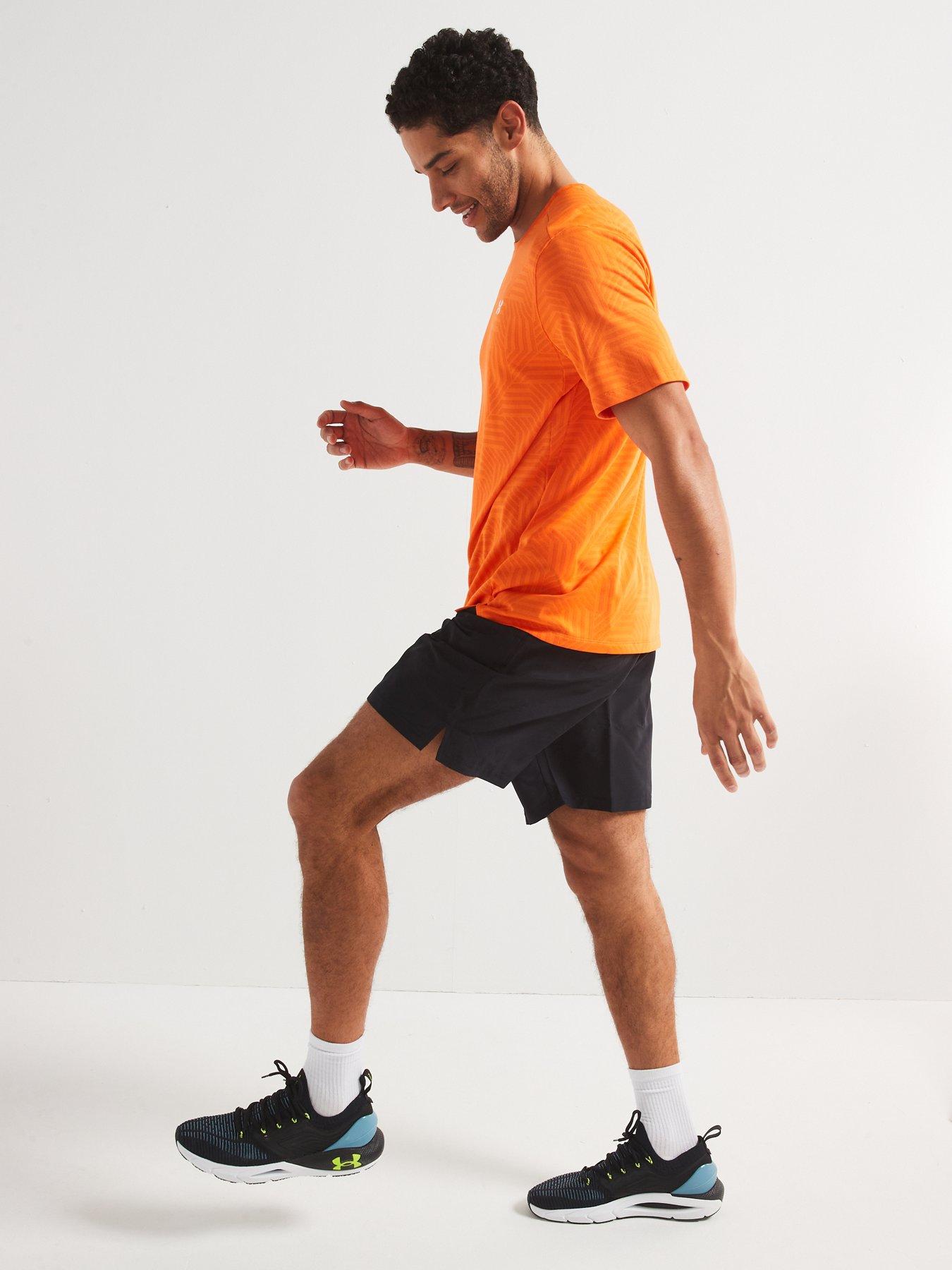  image of under-armour-mens-training-tech-woven-wordmark-shorts-black