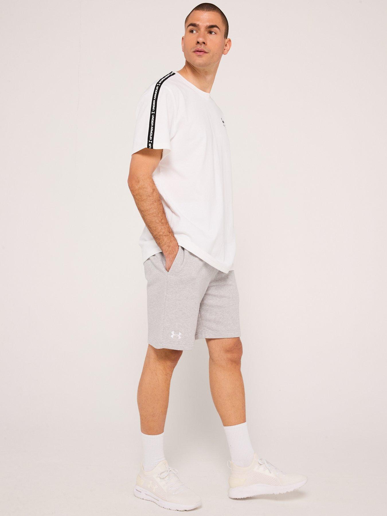  image of under-armour-mens-training-icon-heavyweight-taping-t-shirt-white