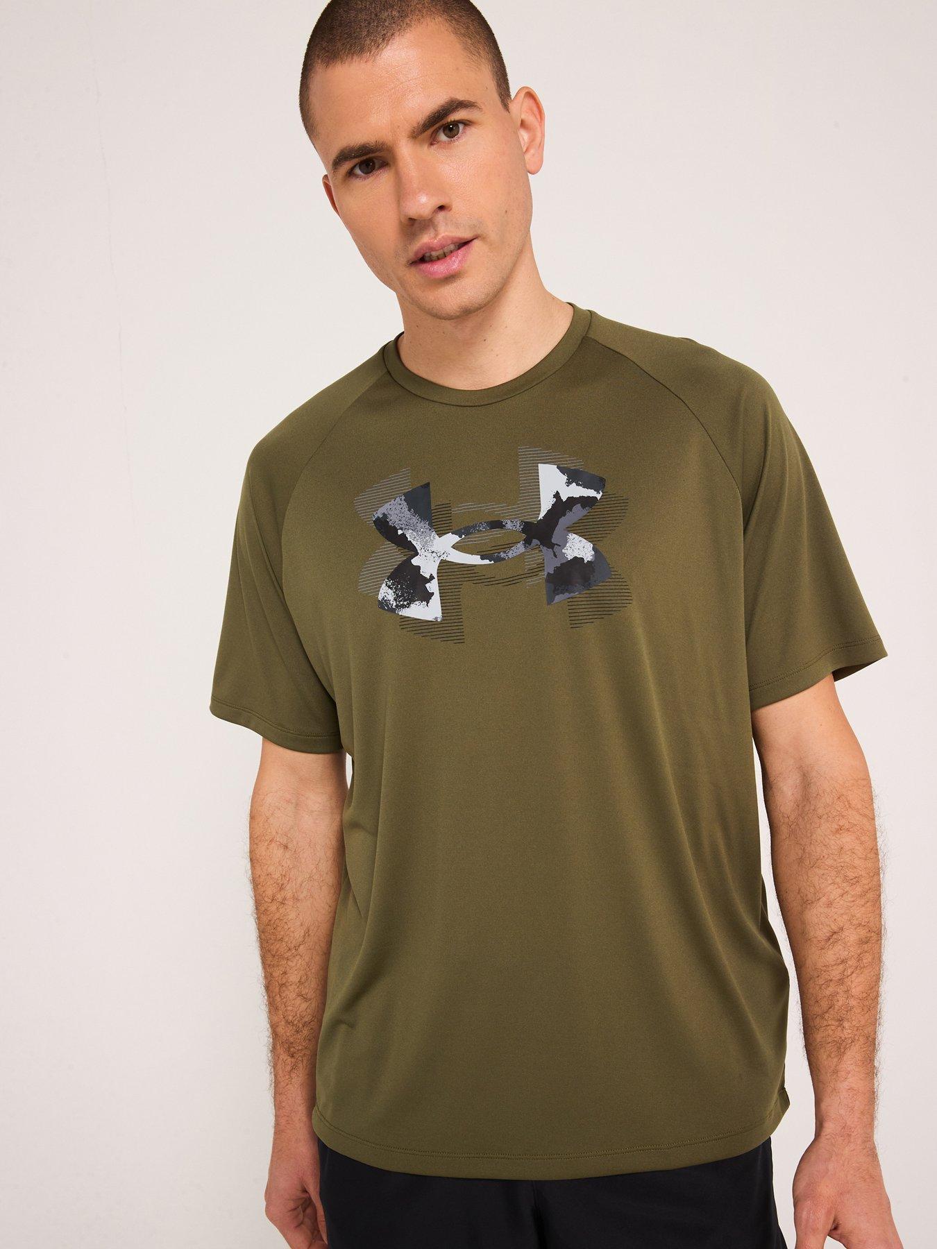 under-armour-mens-training-tech-print-fill-t-shirt-green