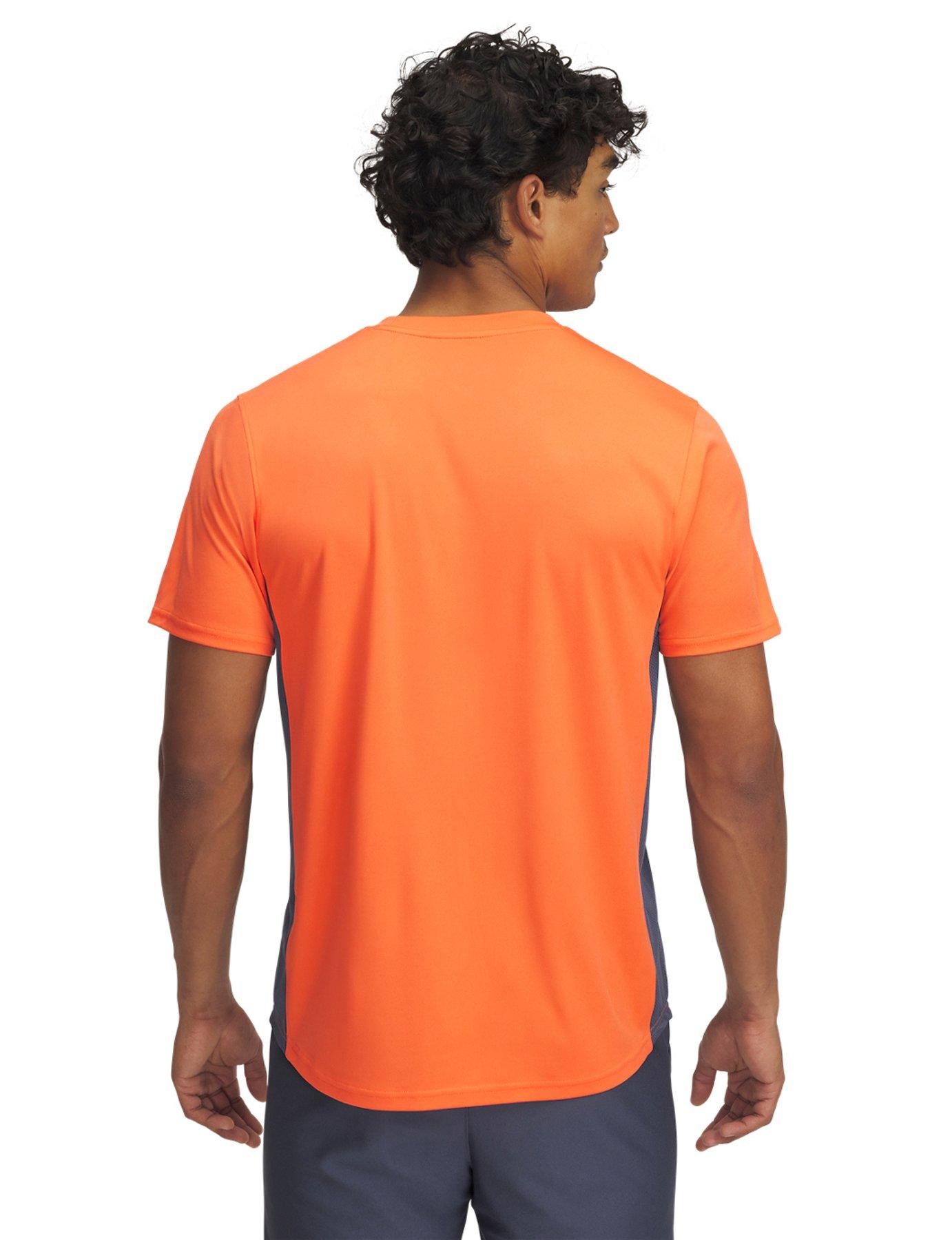 image of under-armour-mens-challenger-train-t-shirt-orange