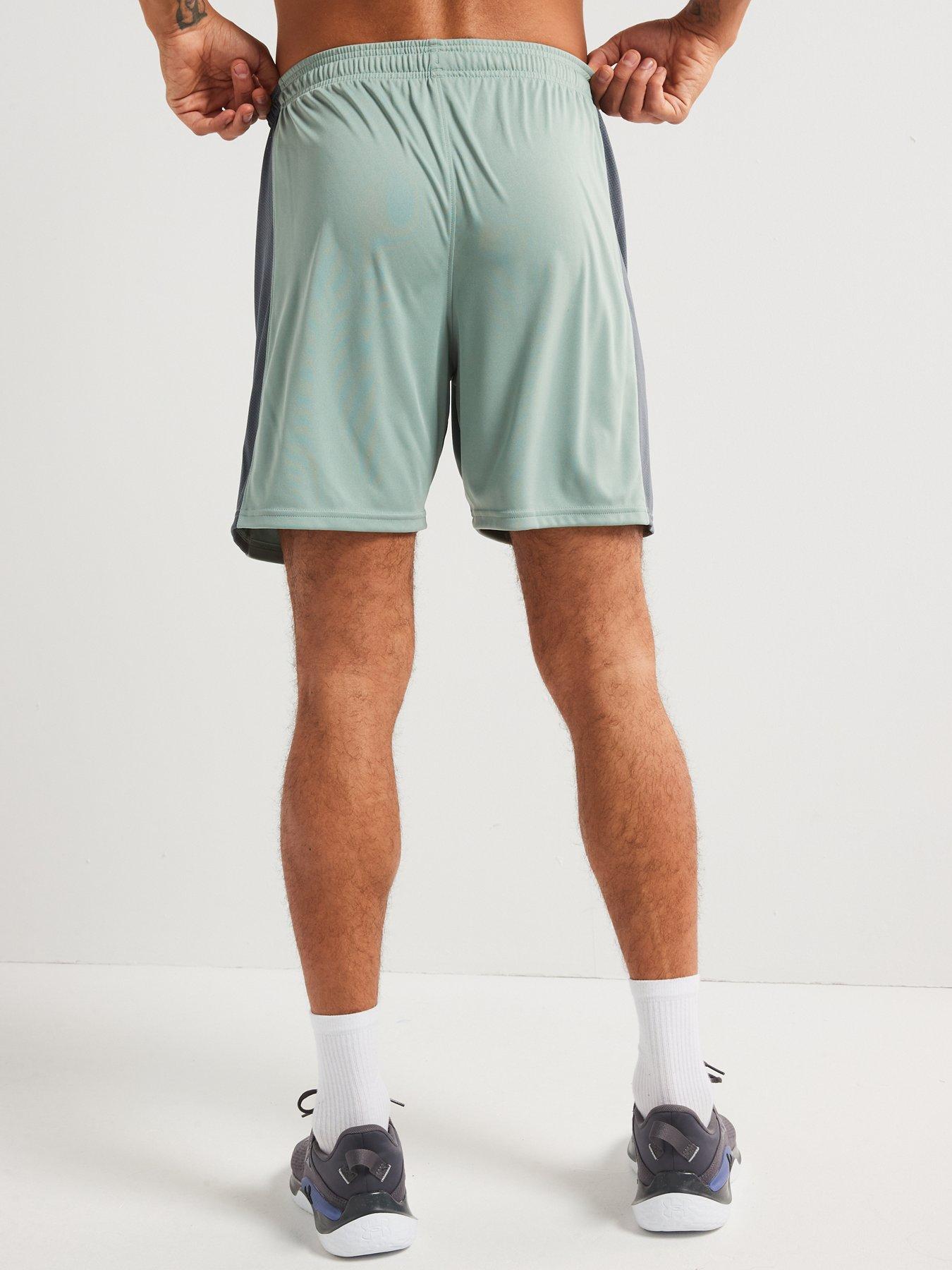 Image 2 of 5 of UNDER ARMOUR Mens Challenger Train Knit Shorts - Green